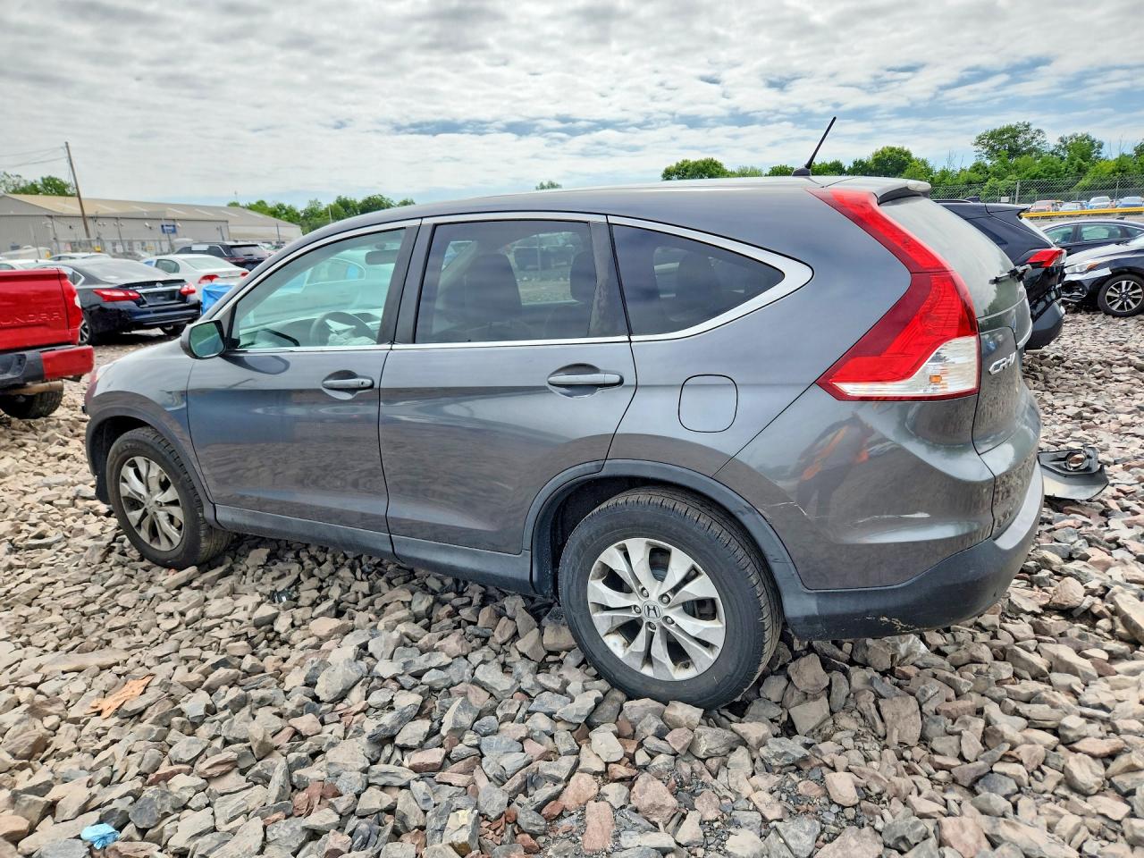 2013 Honda Cr-v Ex Серебряный vin: 2HKRM4H54DH649229