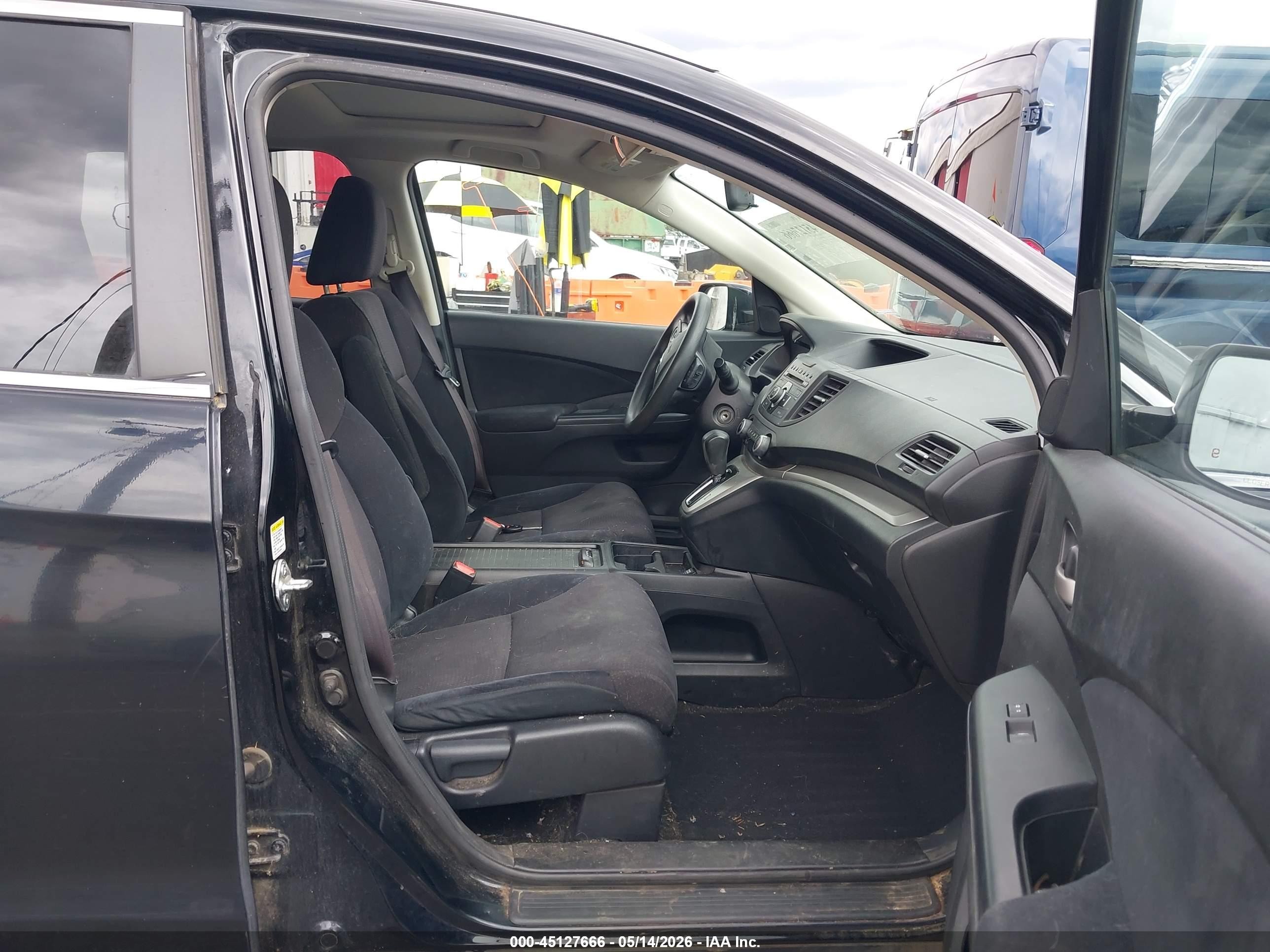 2013 Honda Cr-v Ex Черный vin: 2HKRM4H54DH650445