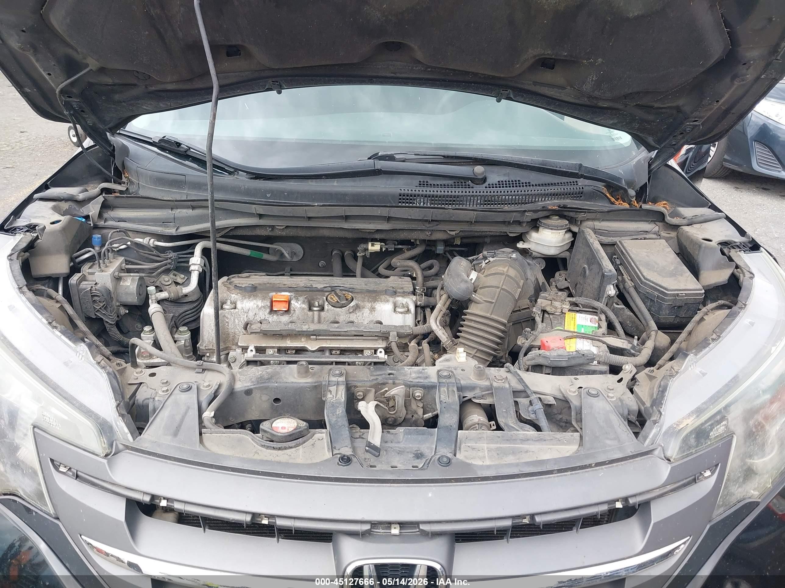 2013 Honda Cr-v Ex Черный vin: 2HKRM4H54DH650445