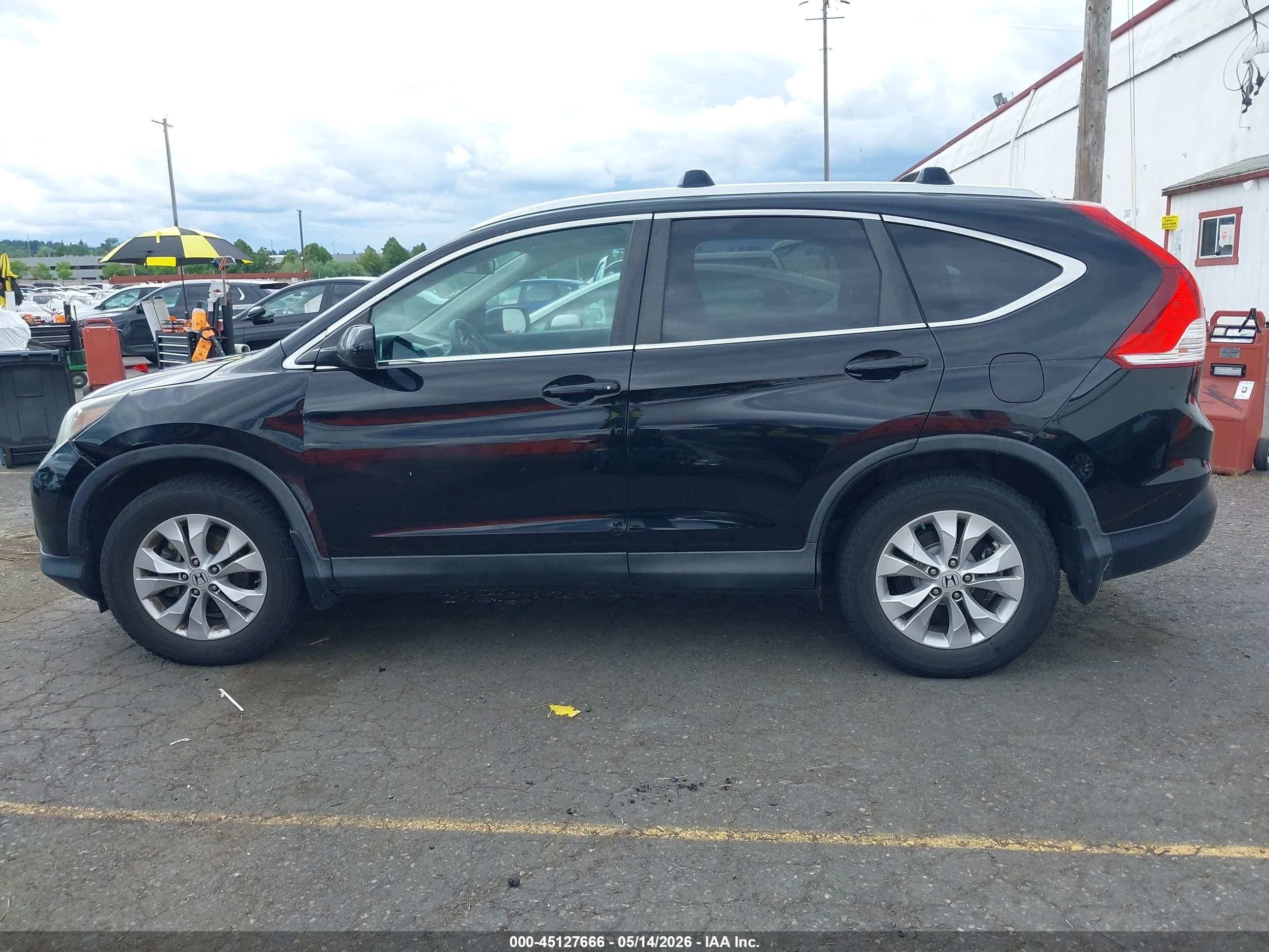 2013 Honda Cr-v Ex Черный vin: 2HKRM4H54DH650445
