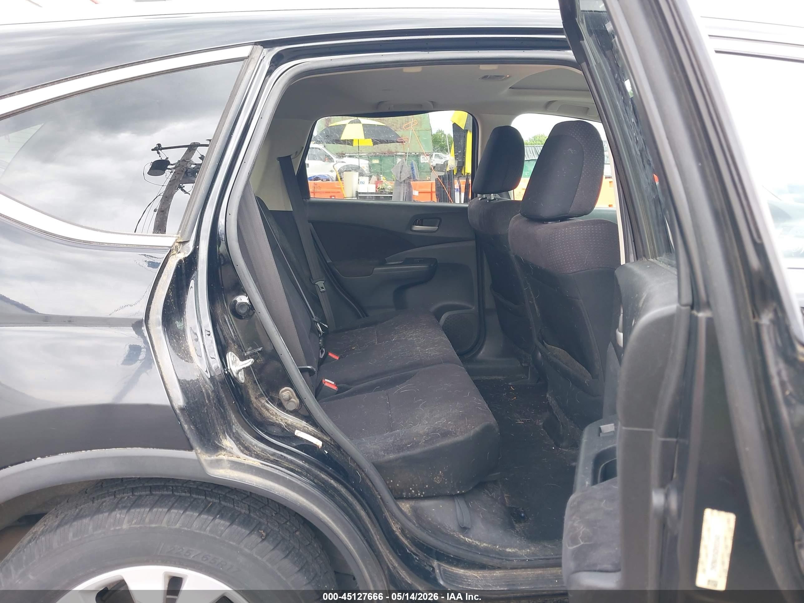 2013 Honda Cr-v Ex Черный vin: 2HKRM4H54DH650445