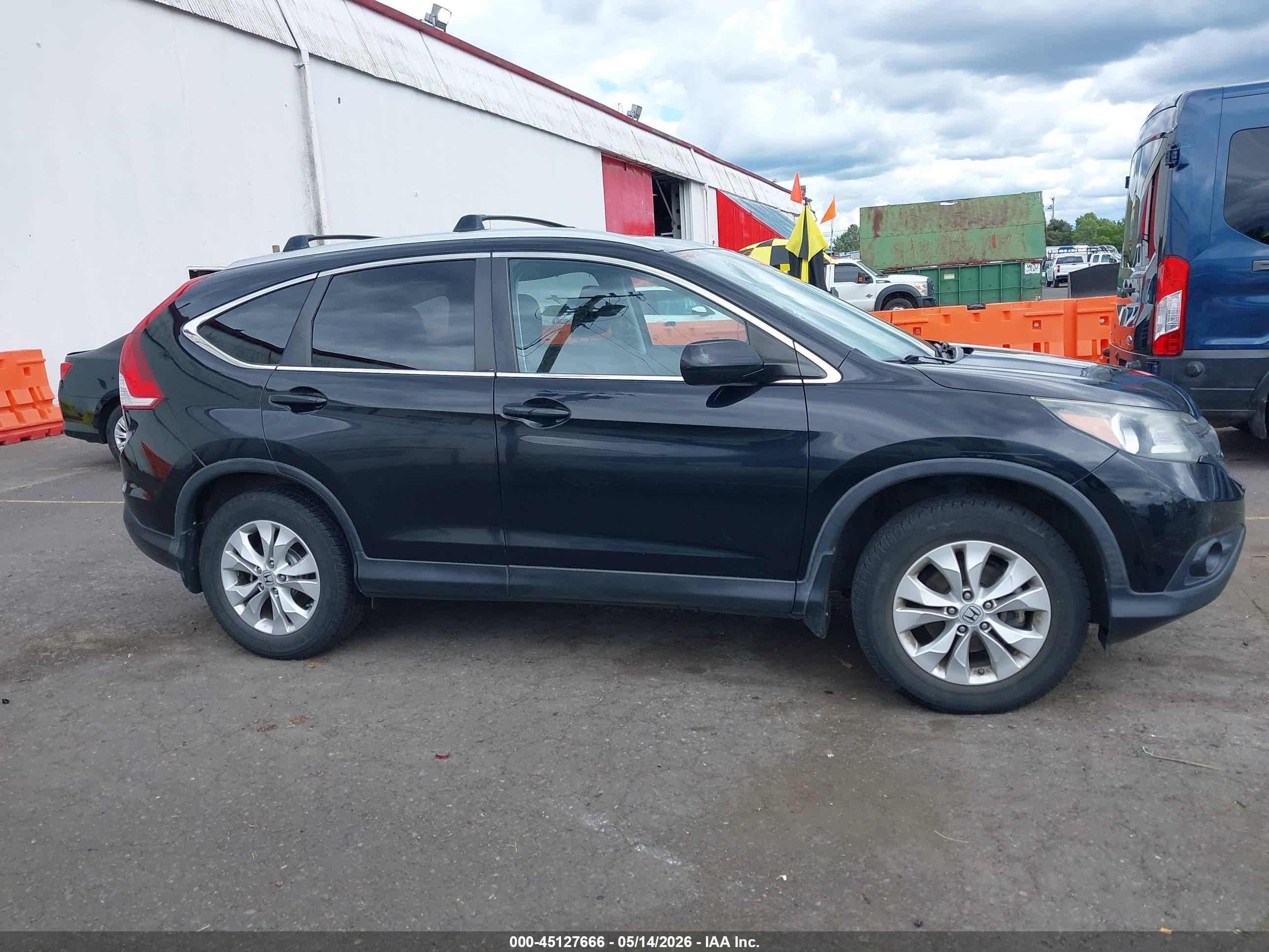 2013 Honda Cr-v Ex Черный vin: 2HKRM4H54DH650445