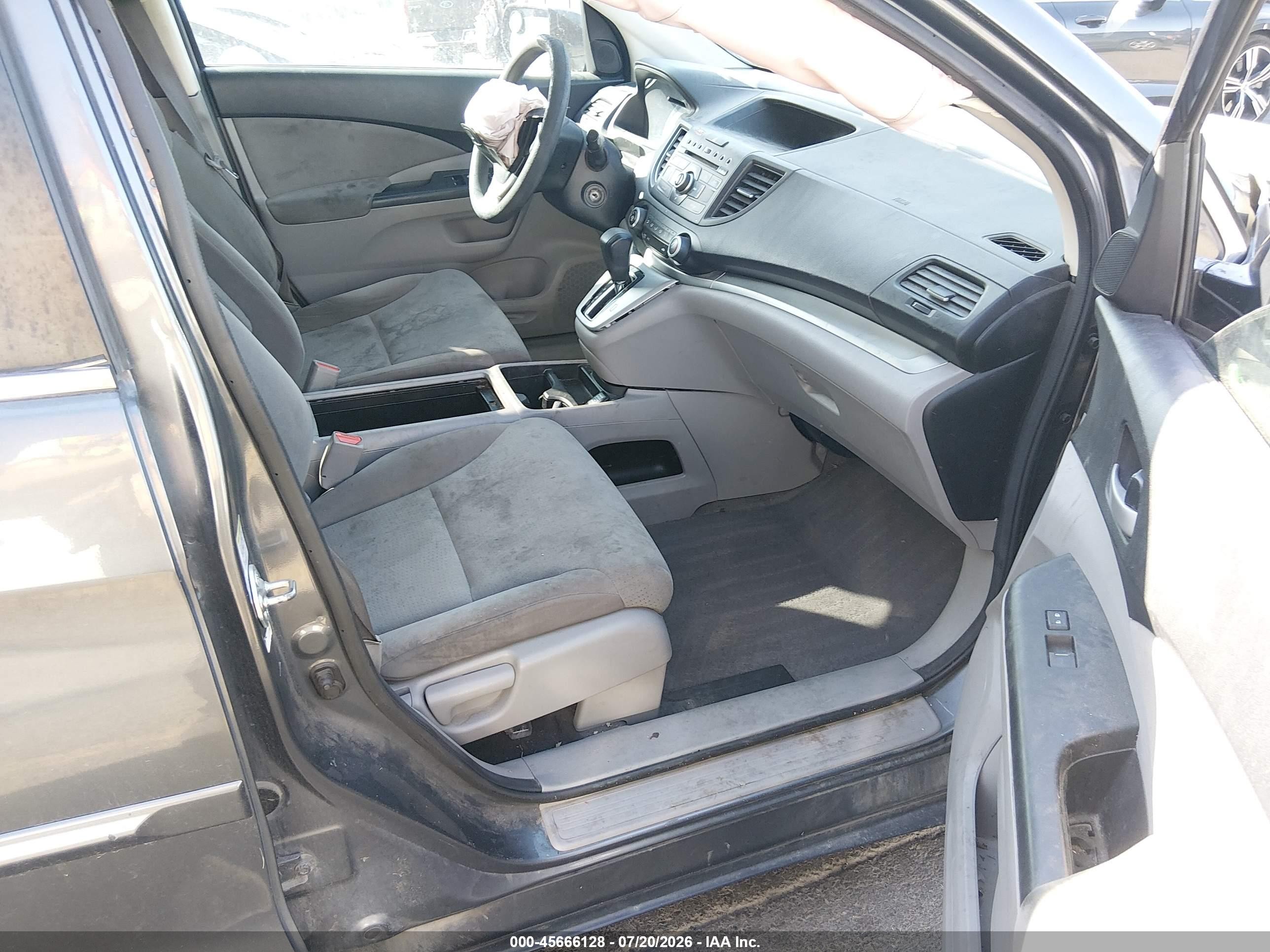 2013 Honda Cr-v Ex Серый vin: 2HKRM4H54DH656777
