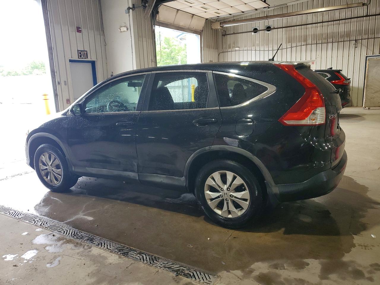 2013 Honda Cr-v Ex Black vin: 2HKRM4H54DH662336