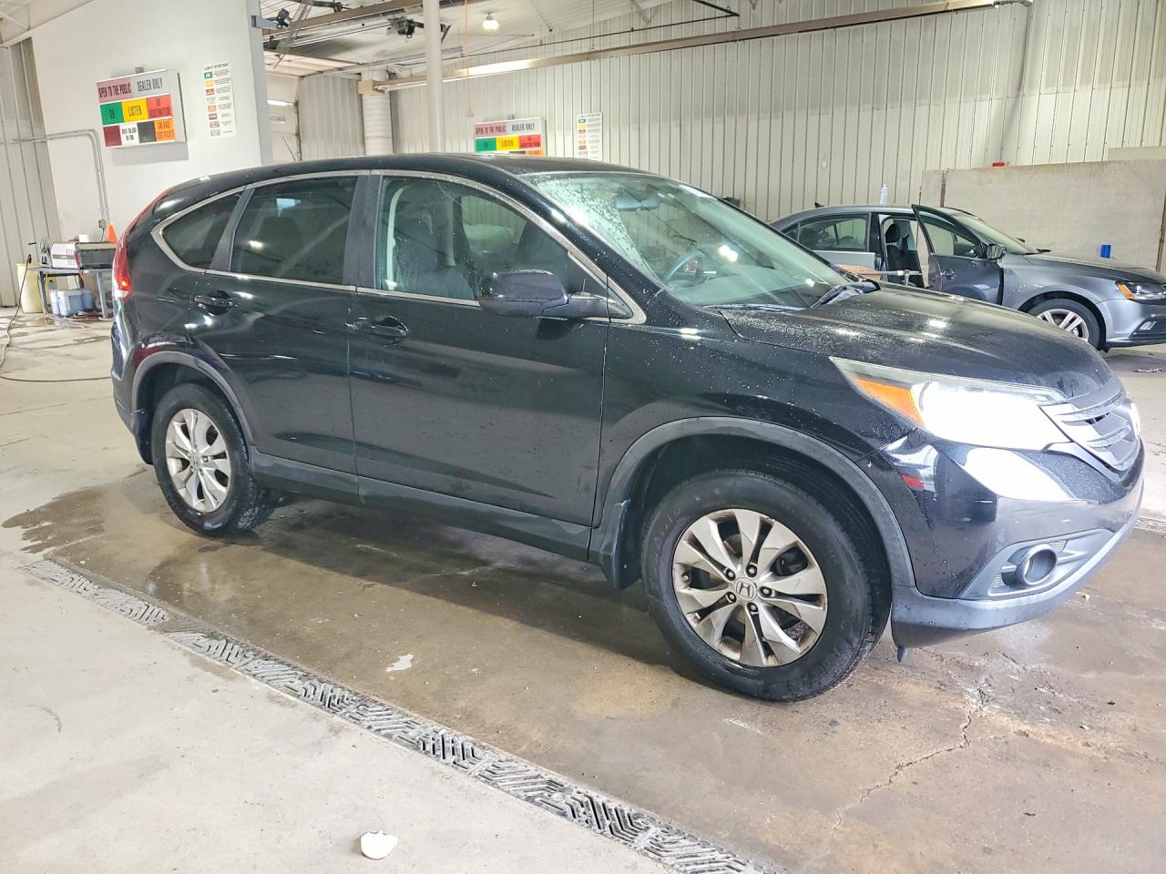 2013 Honda Cr-v Ex Black vin: 2HKRM4H54DH662336