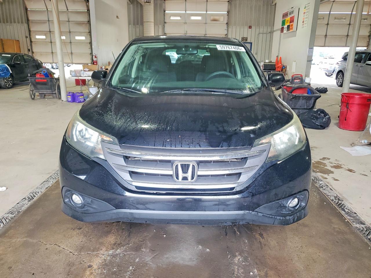 2013 Honda Cr-v Ex Black vin: 2HKRM4H54DH662336