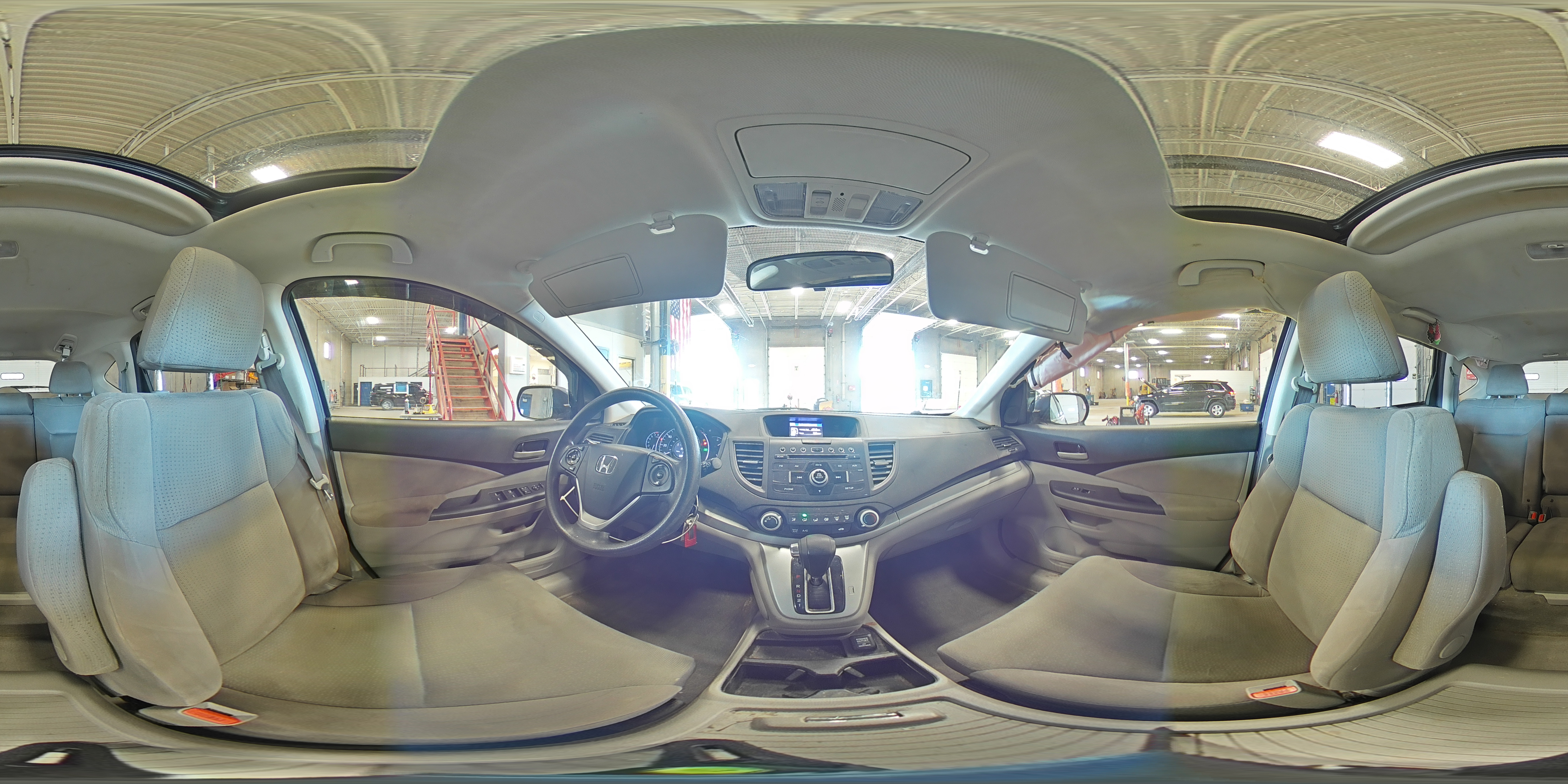 2013 Honda Cr-v Gray vin: 2HKRM4H54DH679153