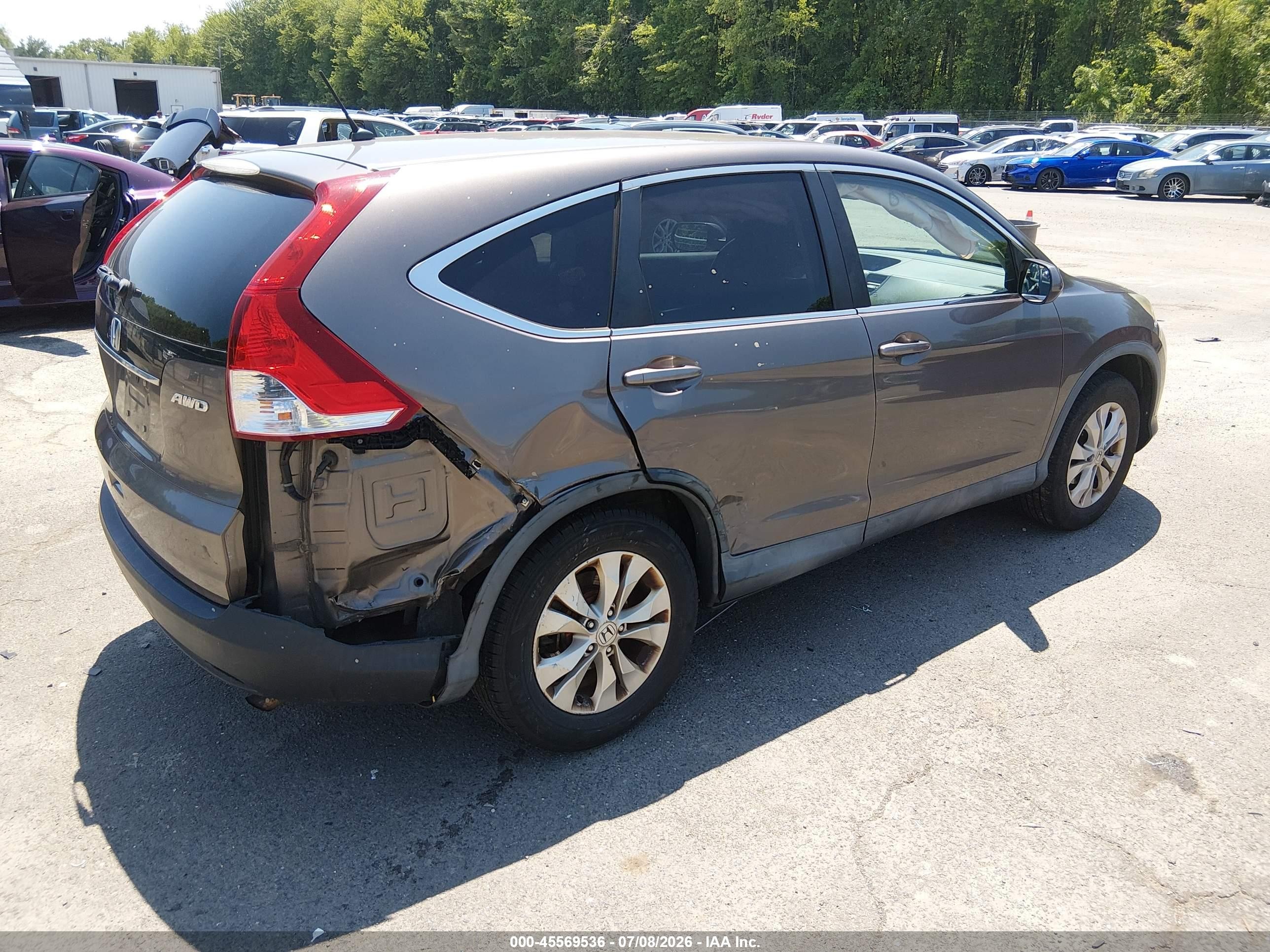 2014 Honda Cr-v Ex Champagne vin: 2HKRM4H54EH641665