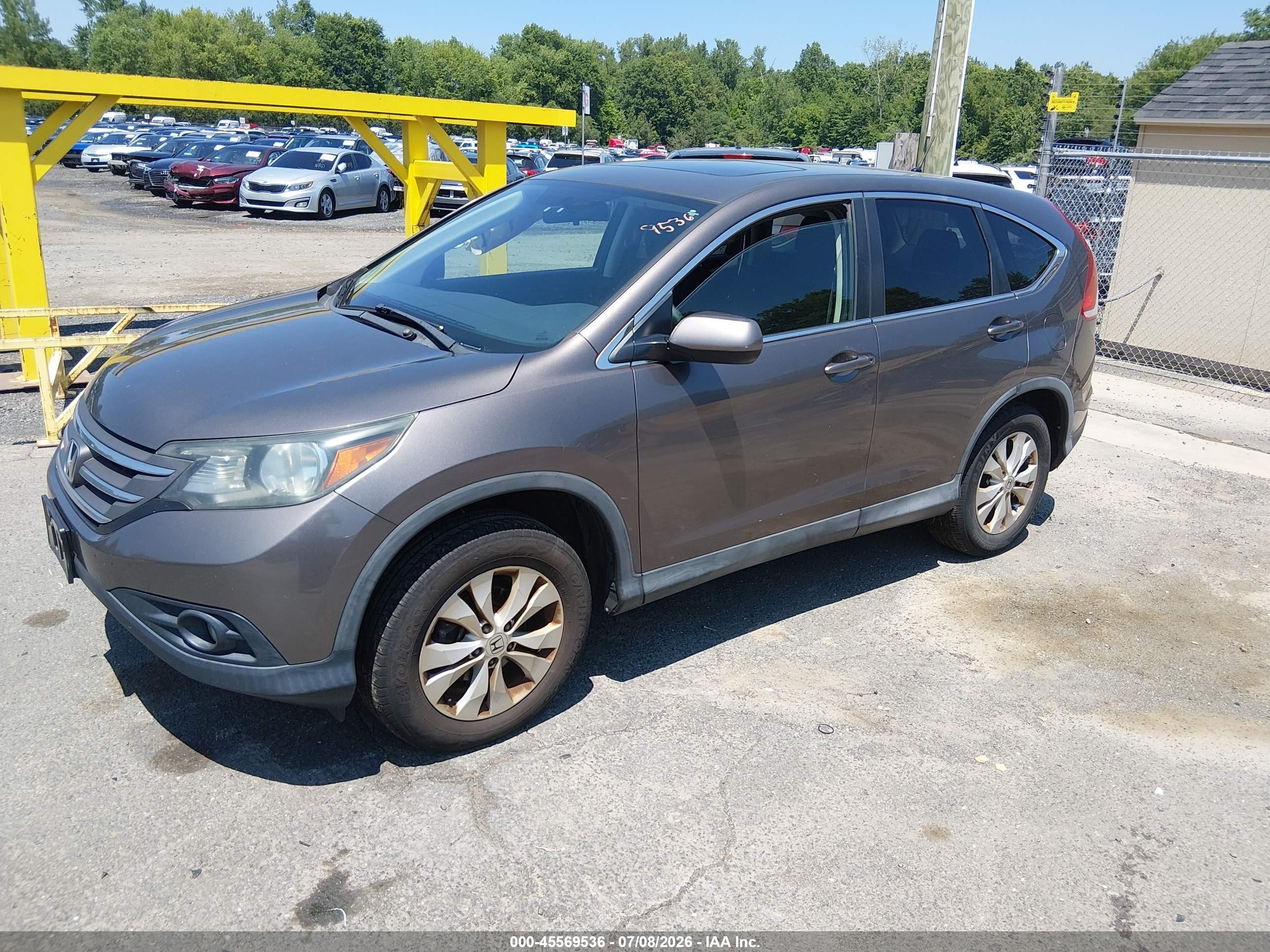 2014 Honda Cr-v Ex Champagne vin: 2HKRM4H54EH641665