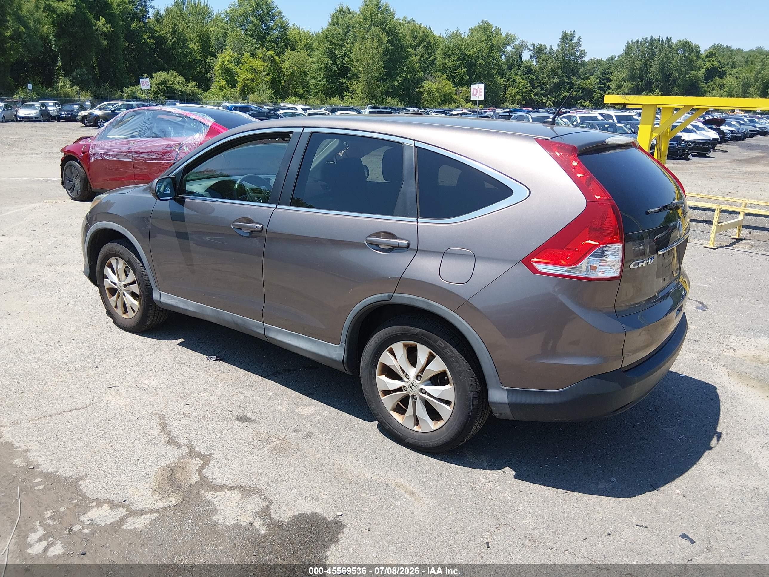 2014 Honda Cr-v Ex Champagne vin: 2HKRM4H54EH641665