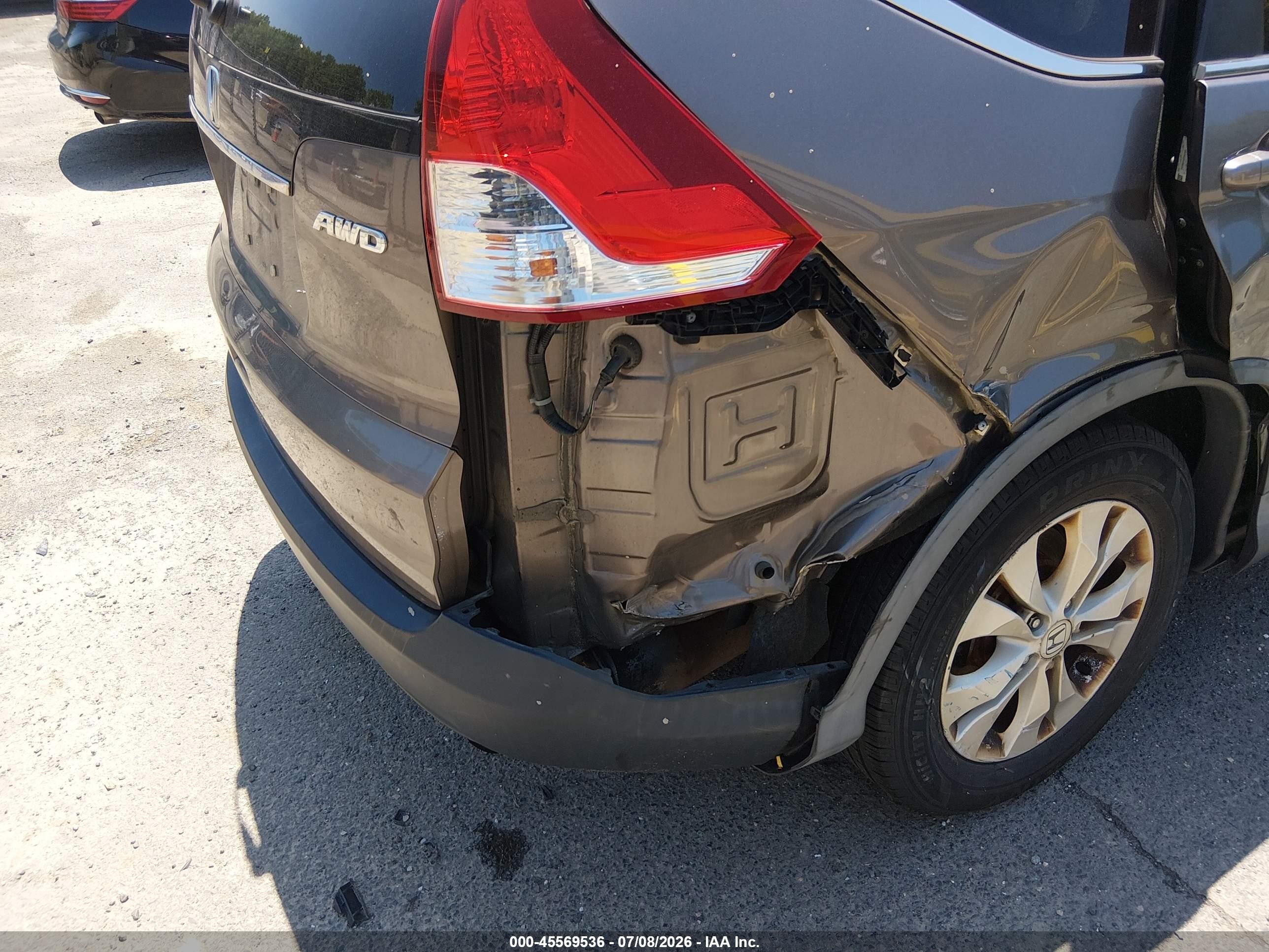 2014 Honda Cr-v Ex Champagne vin: 2HKRM4H54EH641665