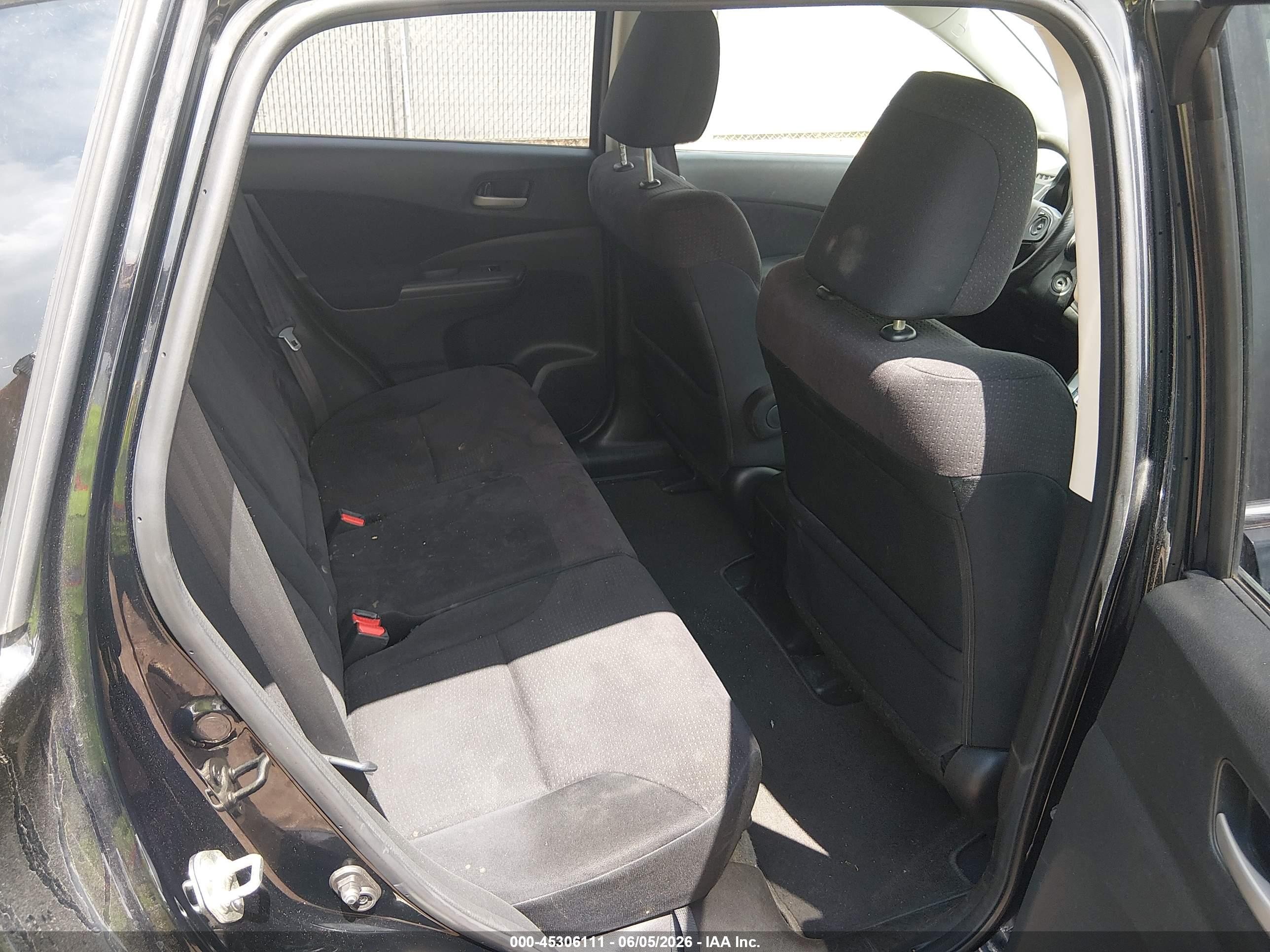 2014 Honda Cr-v Ex Black vin: 2HKRM4H54EH656232