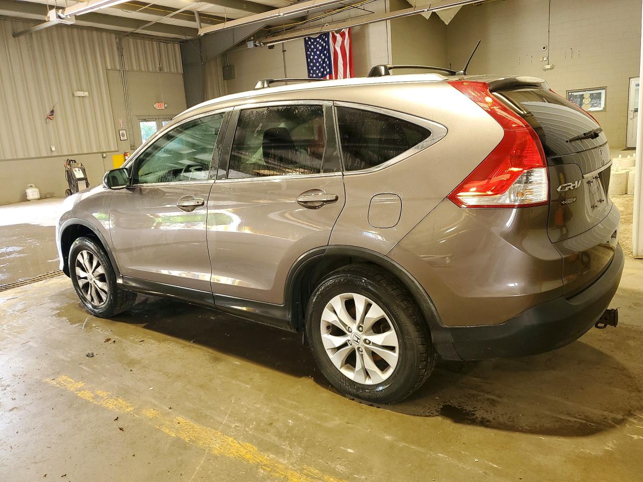 2014 Honda Cr-v Ex Brown vin: 2HKRM4H54EH700620
