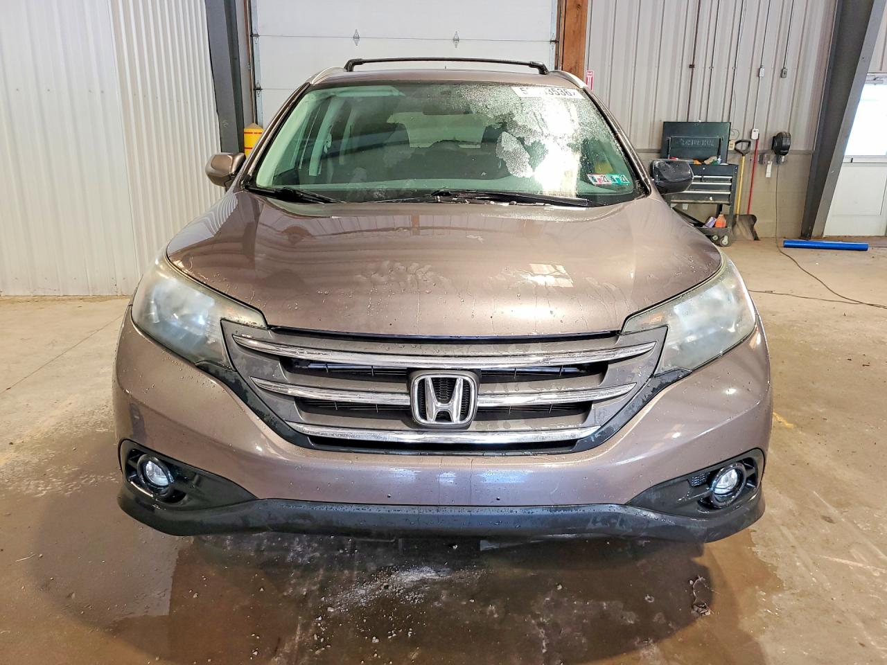 2014 Honda Cr-v Ex Brown vin: 2HKRM4H54EH700620