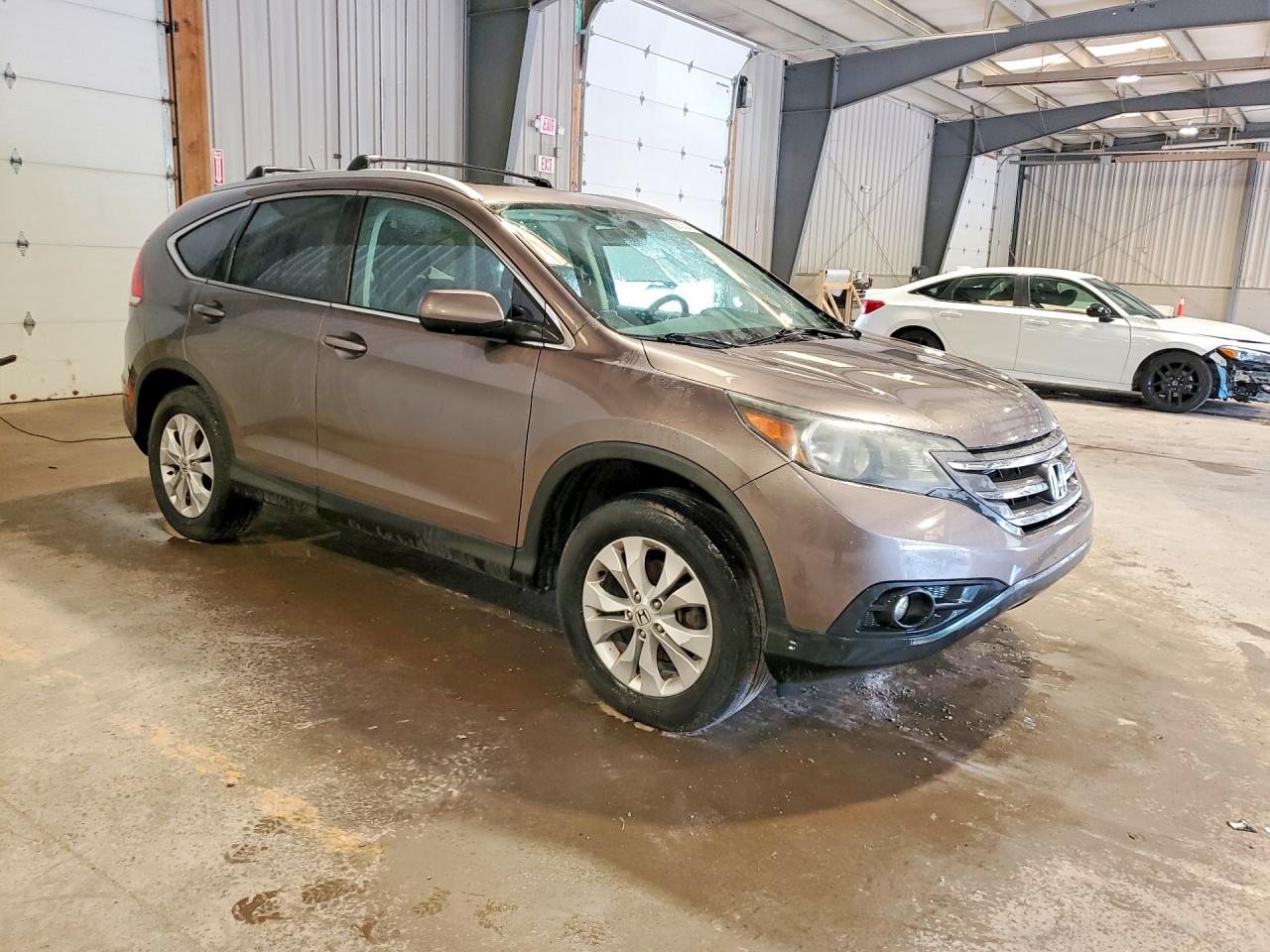 2014 Honda Cr-v Ex Brown vin: 2HKRM4H54EH700620