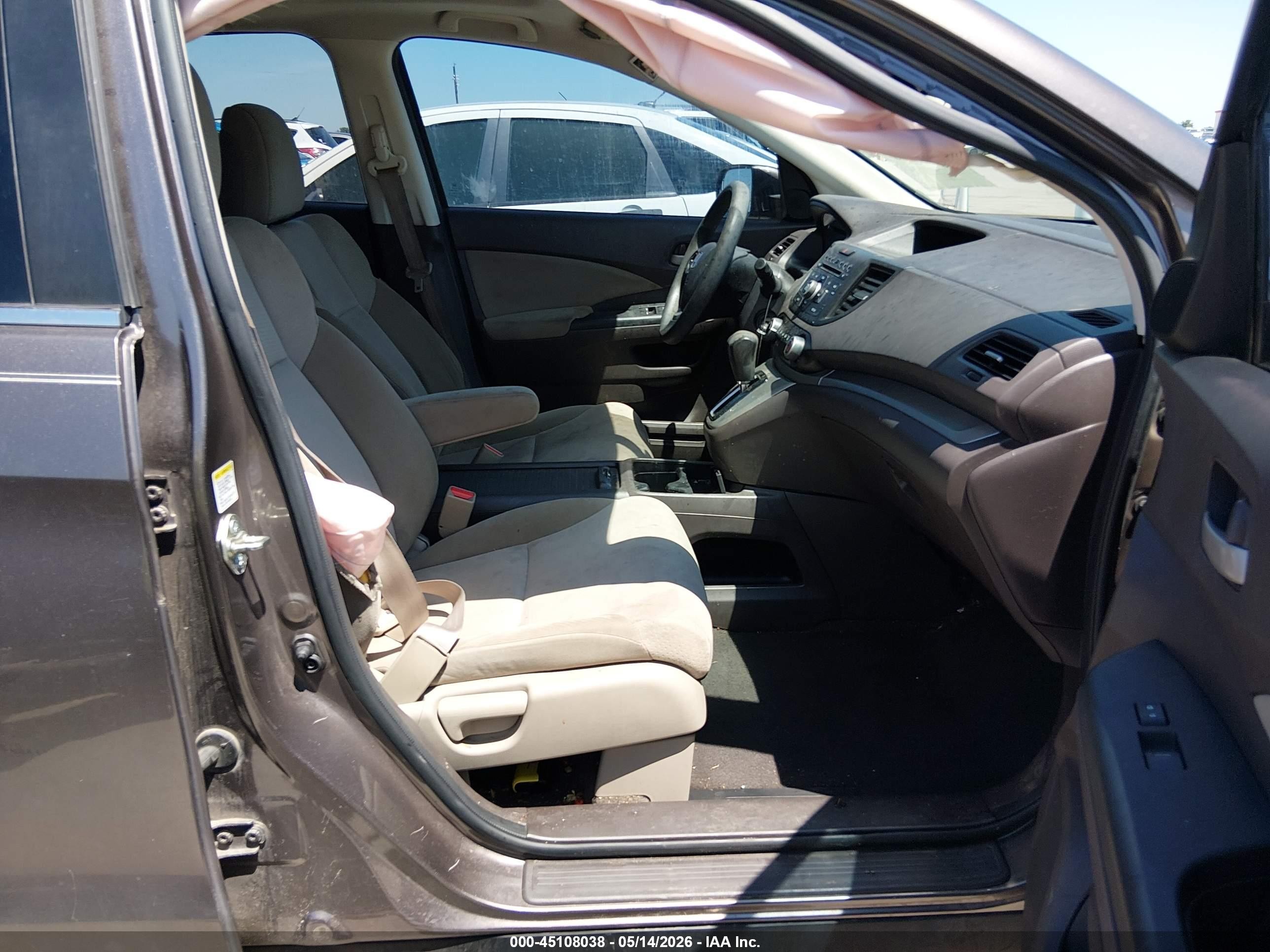 2014 Honda Cr-v Ex Brown vin: 2HKRM4H54EH716364
