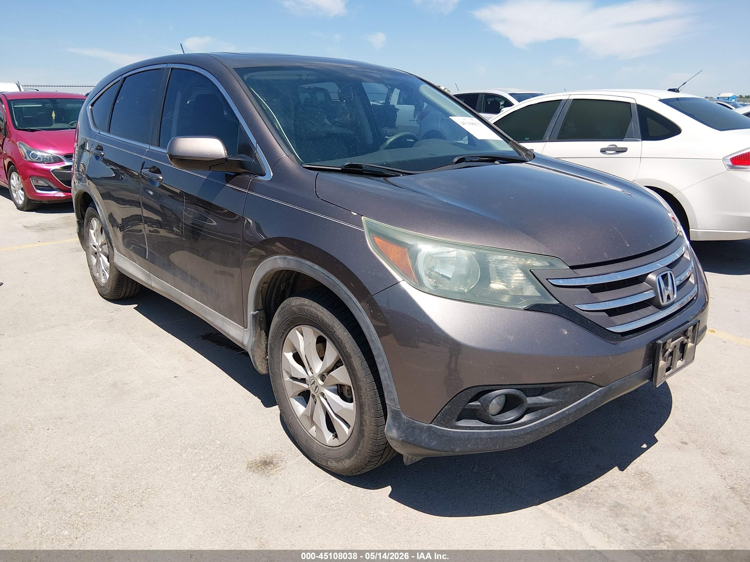 2014 Honda Cr-v Ex Brown vin: 2HKRM4H54EH716364