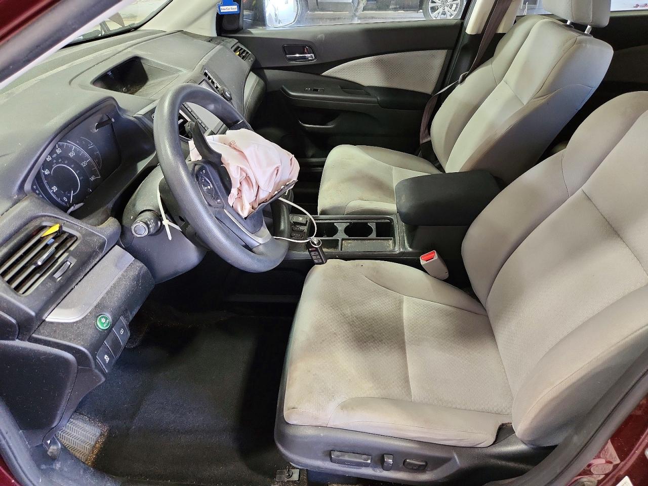 2015 Honda Cr-v Ex Burgundy vin: 2HKRM4H54FH615679