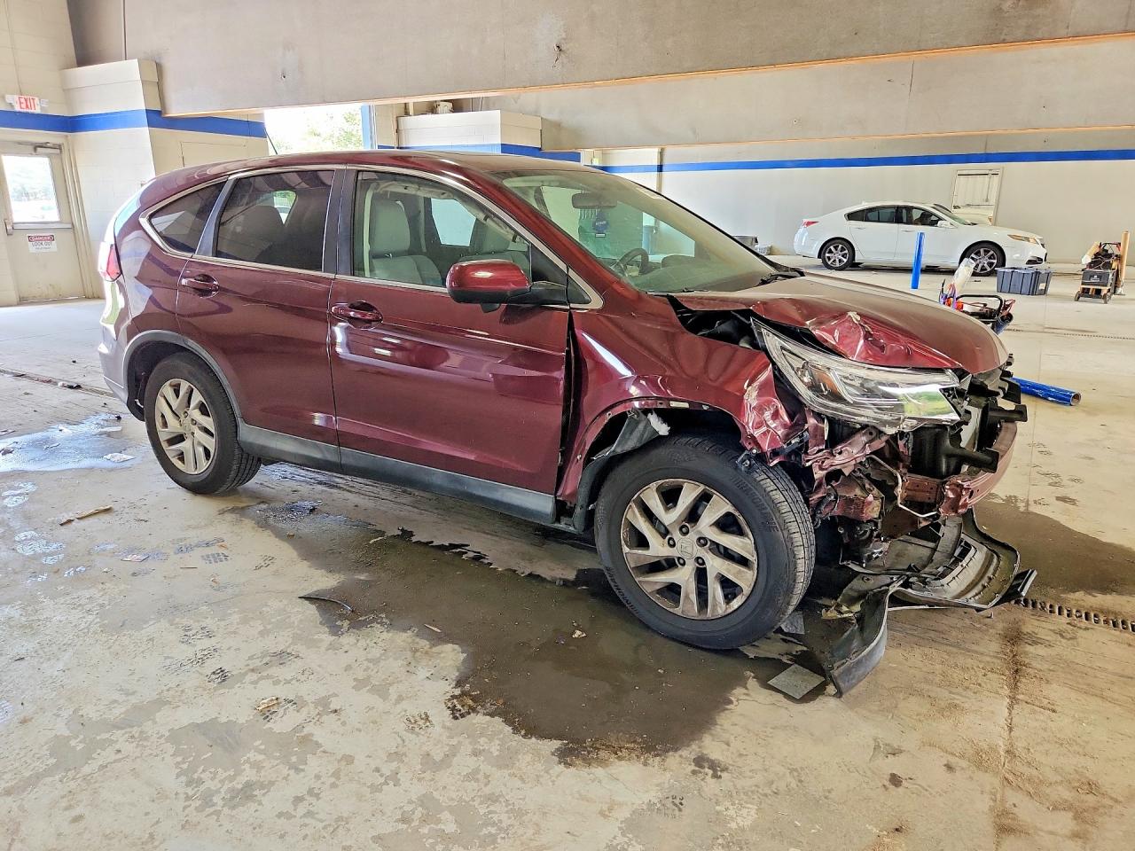 2015 Honda Cr-v Ex Burgundy vin: 2HKRM4H54FH615679