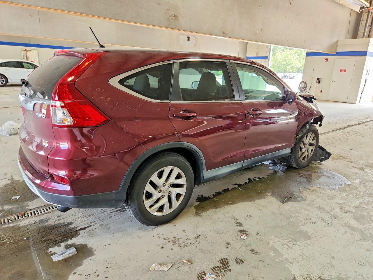 2015 Honda Cr-v Ex Burgundy vin: 2HKRM4H54FH615679