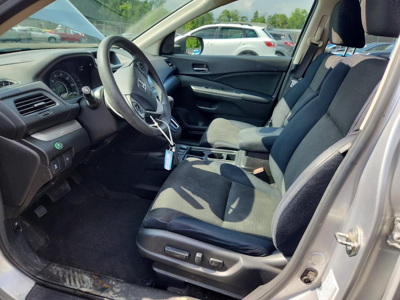 2015 Honda Cr-v Ex Silver vin: 2HKRM4H54FH618453