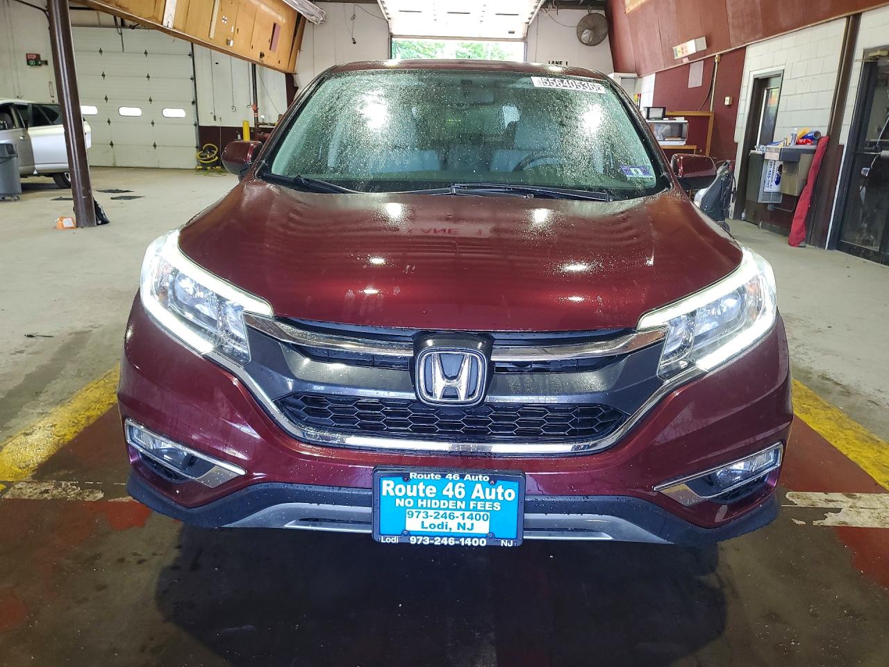 2015 Honda Cr-v Ex Бордовый vin: 2HKRM4H54FH653476
