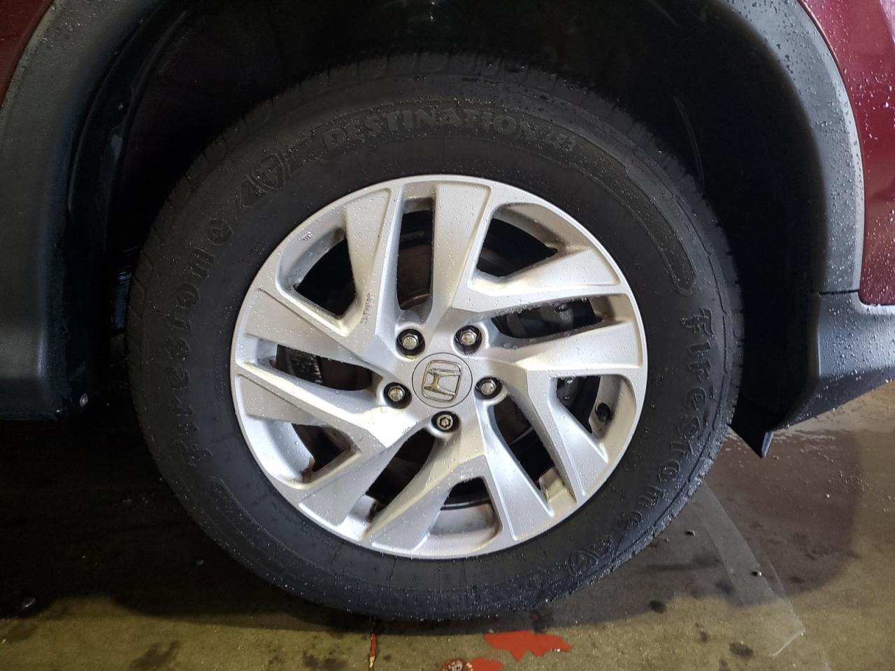 2015 Honda Cr-v Ex Бордовый vin: 2HKRM4H54FH653476 Damage: Right Front Wheel, Curb Rash, 1 To 2 Inches