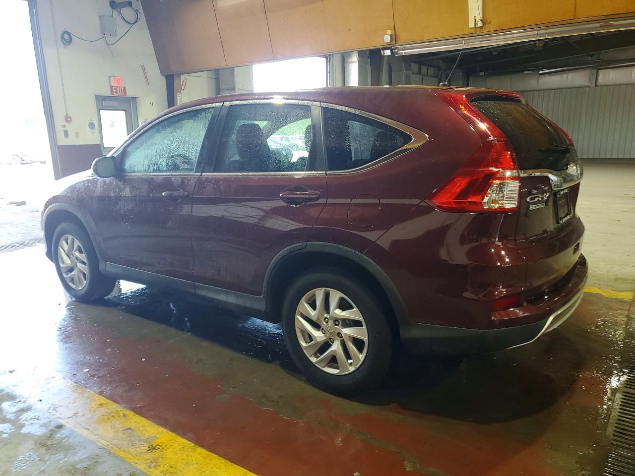 2015 Honda Cr-v Ex Бордовый vin: 2HKRM4H54FH653476