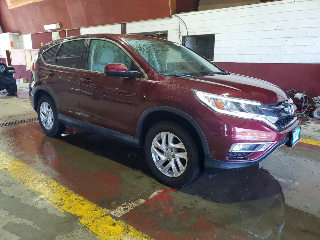 2015 Honda Cr-v Ex Бордовый vin: 2HKRM4H54FH653476