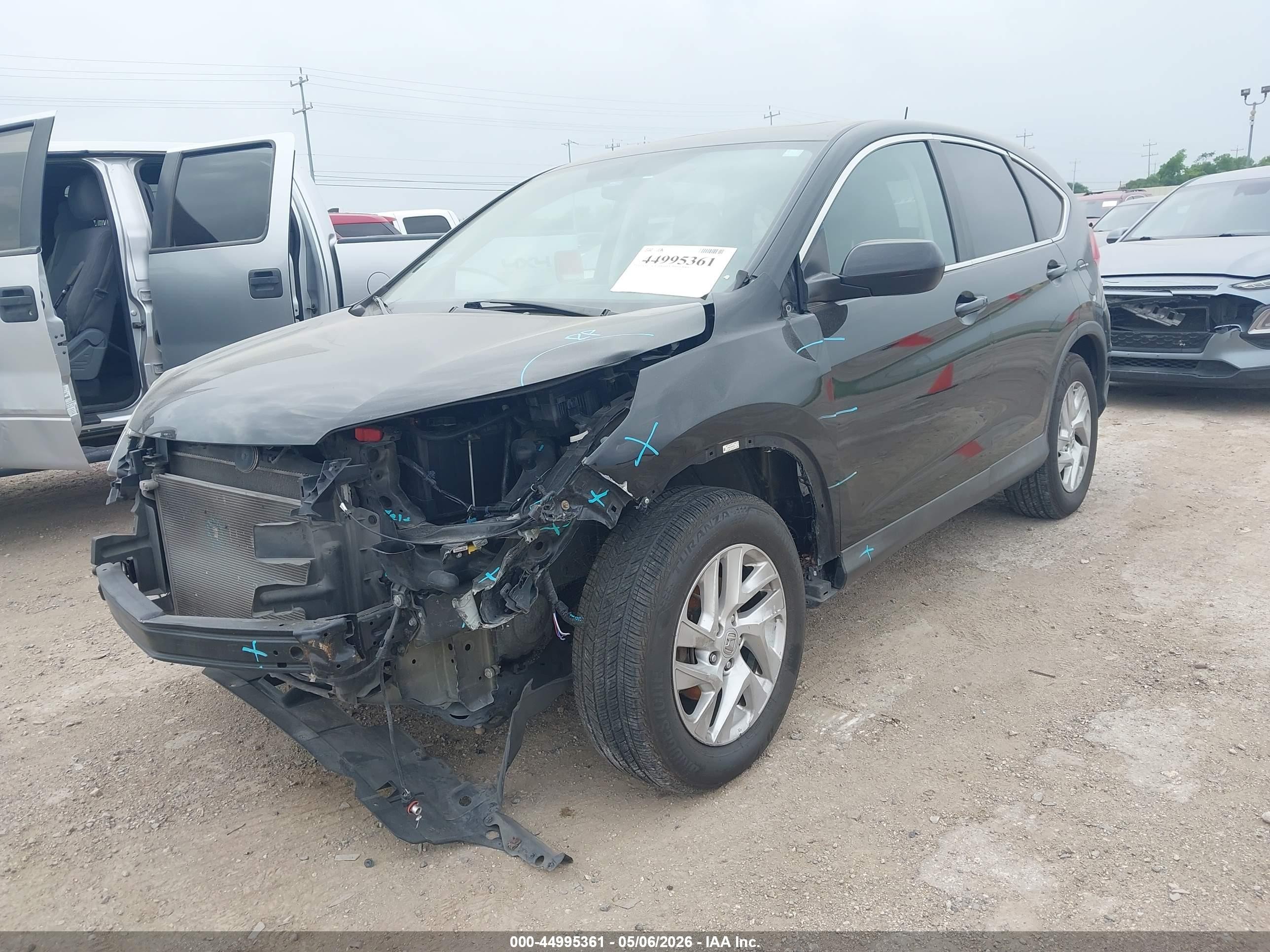 2015 Honda Cr-v Ex Black vin: 2HKRM4H54FH662050