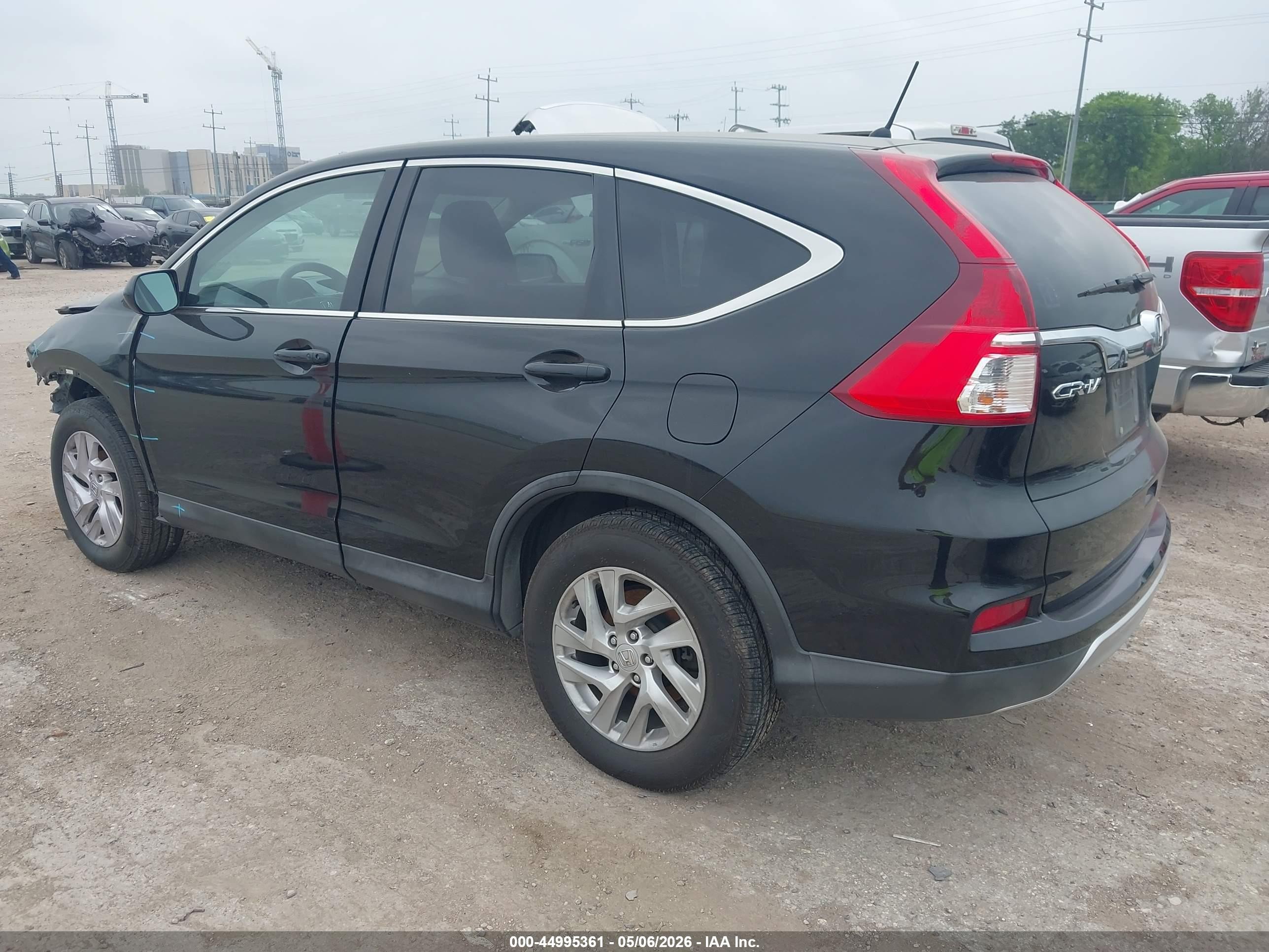 2015 Honda Cr-v Ex Black vin: 2HKRM4H54FH662050