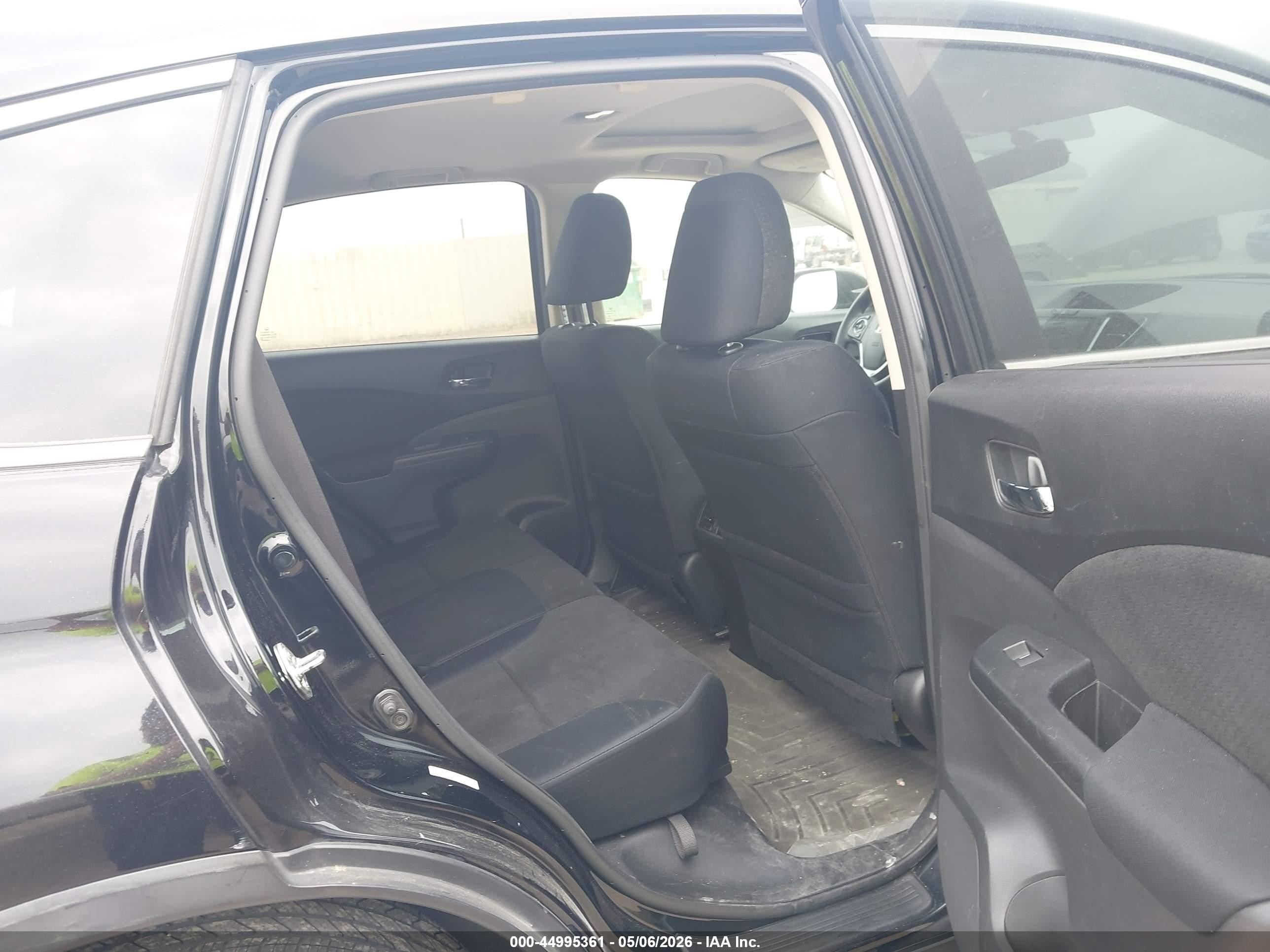 2015 Honda Cr-v Ex Black vin: 2HKRM4H54FH662050