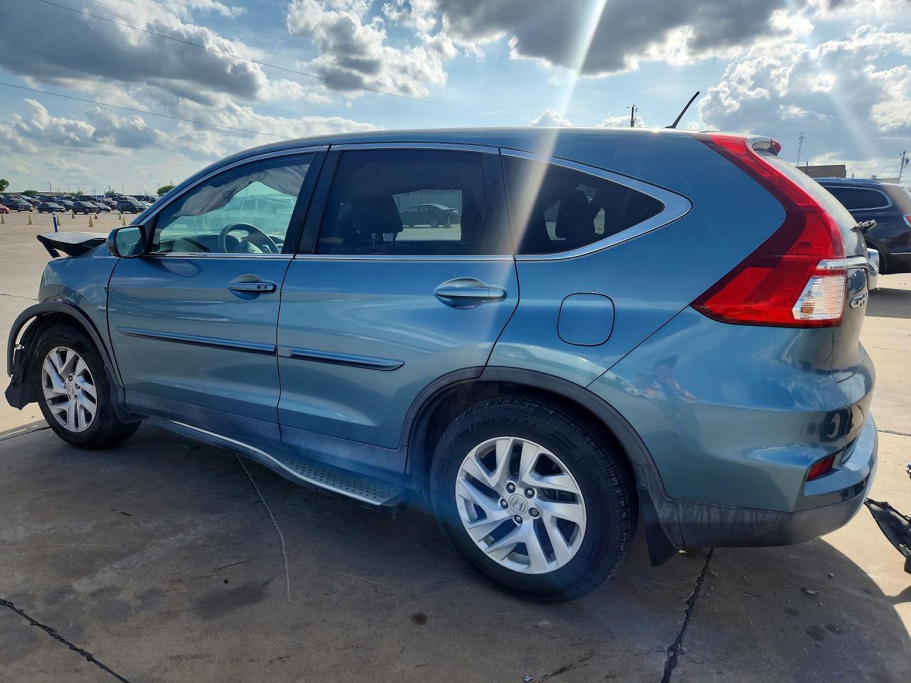 2015 Honda Cr-v Ex Blue vin: 2HKRM4H54FH665899