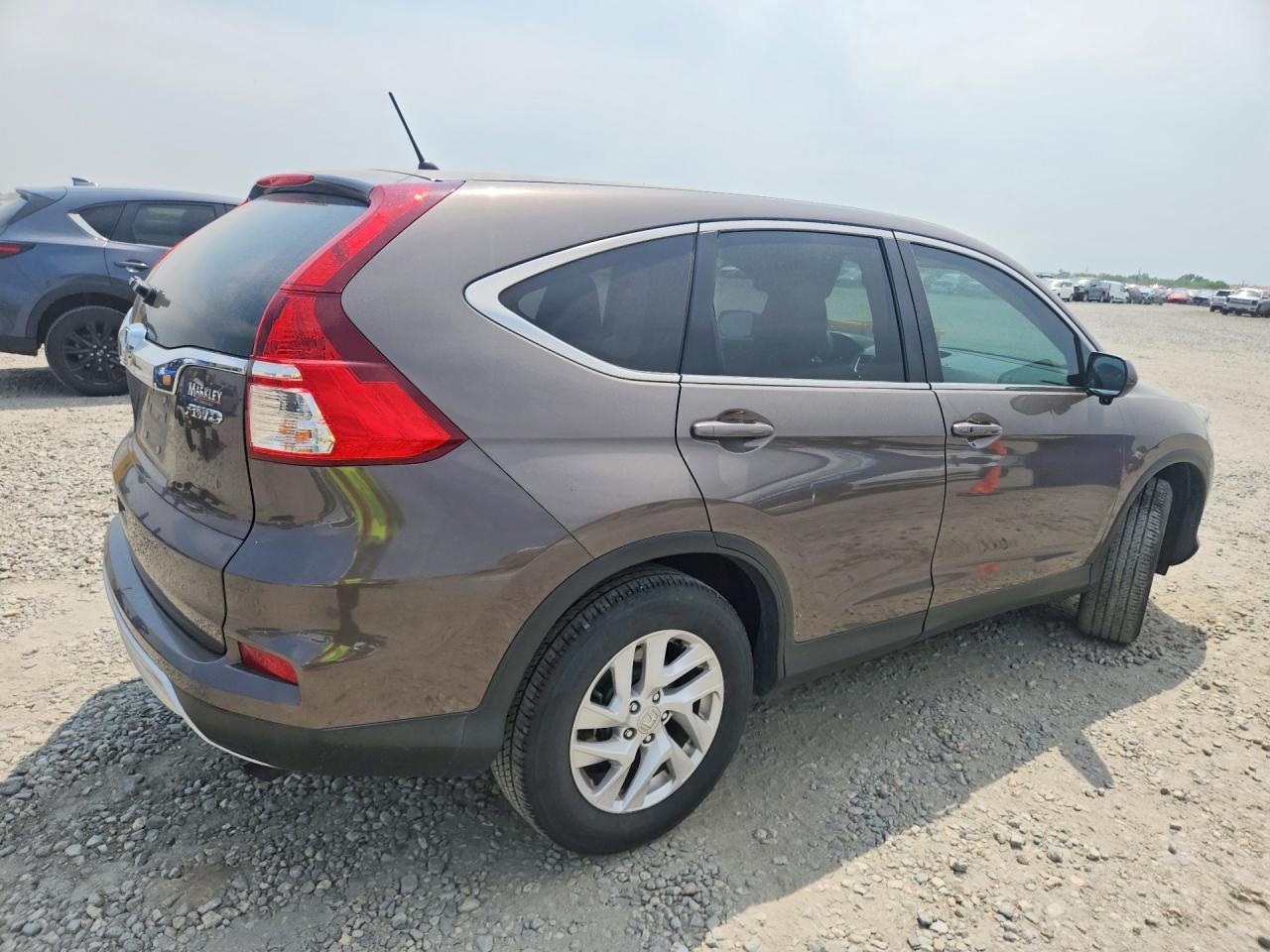 2015 Honda Cr-v Ex Brown vin: 2HKRM4H54FH672044