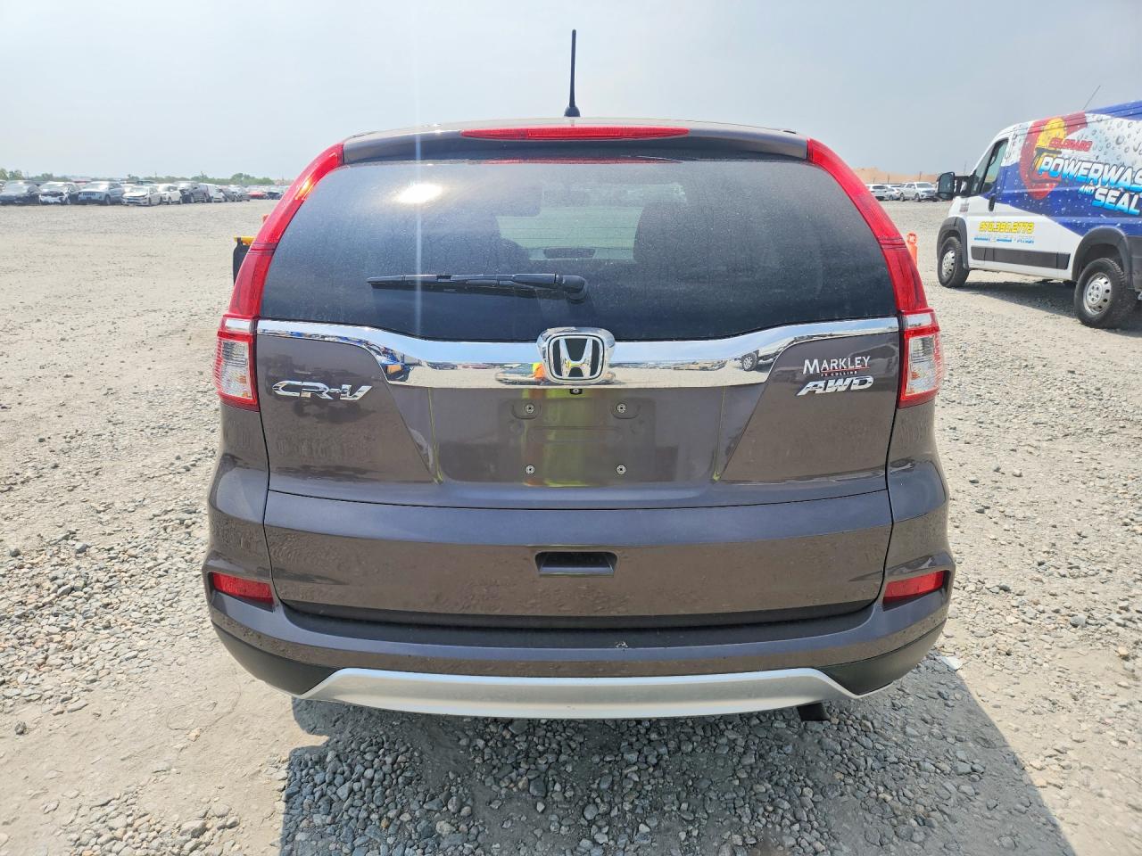 2015 Honda Cr-v Ex Brown vin: 2HKRM4H54FH672044