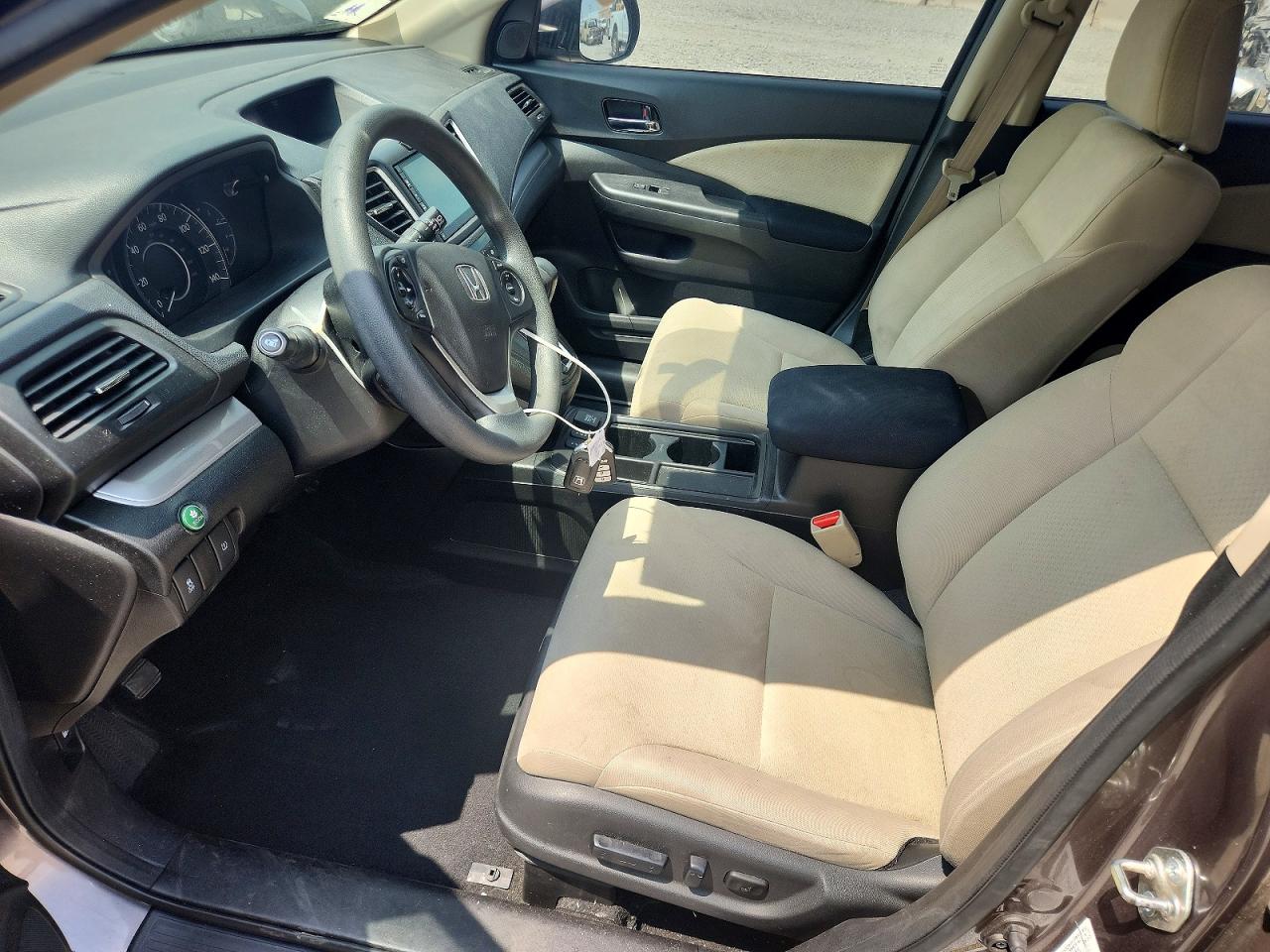 2015 Honda Cr-v Ex Brown vin: 2HKRM4H54FH672044