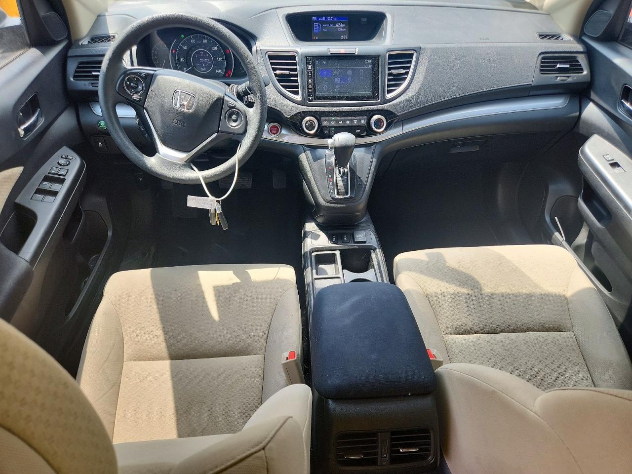2015 Honda Cr-v Ex Brown vin: 2HKRM4H54FH672044