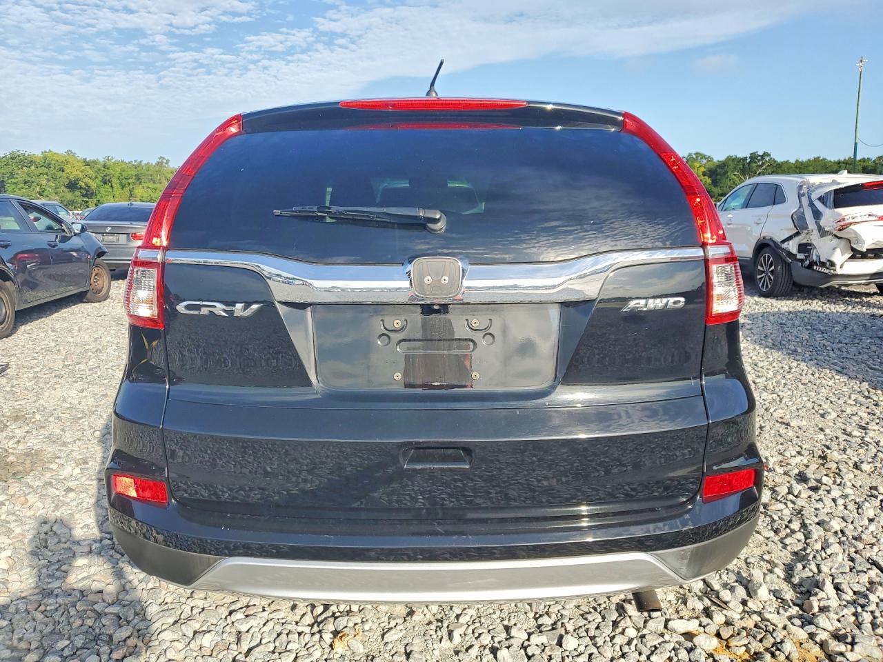 2015 Honda Cr-v Ex Черный vin: 2HKRM4H54FH687630