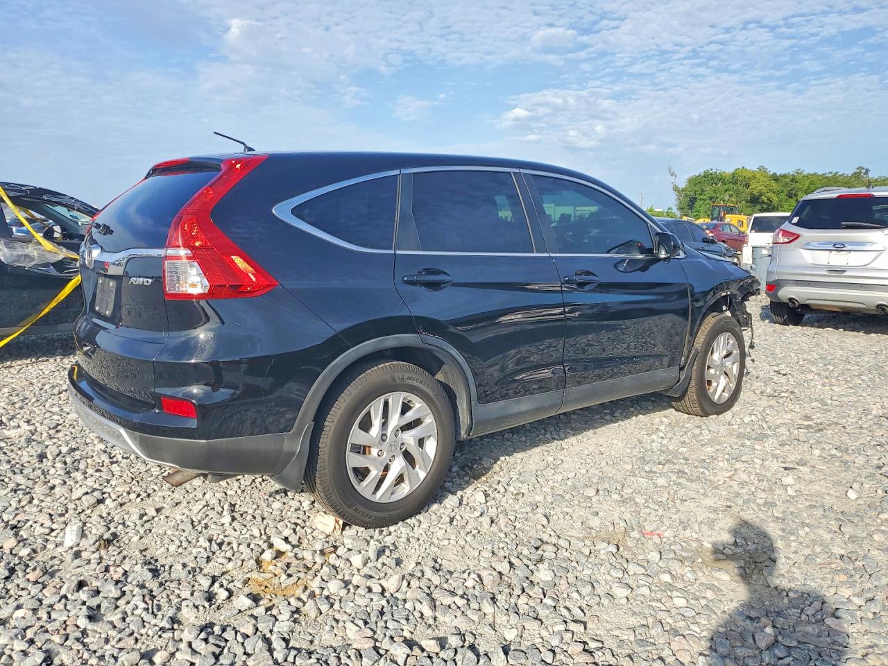 2015 Honda Cr-v Ex Черный vin: 2HKRM4H54FH687630