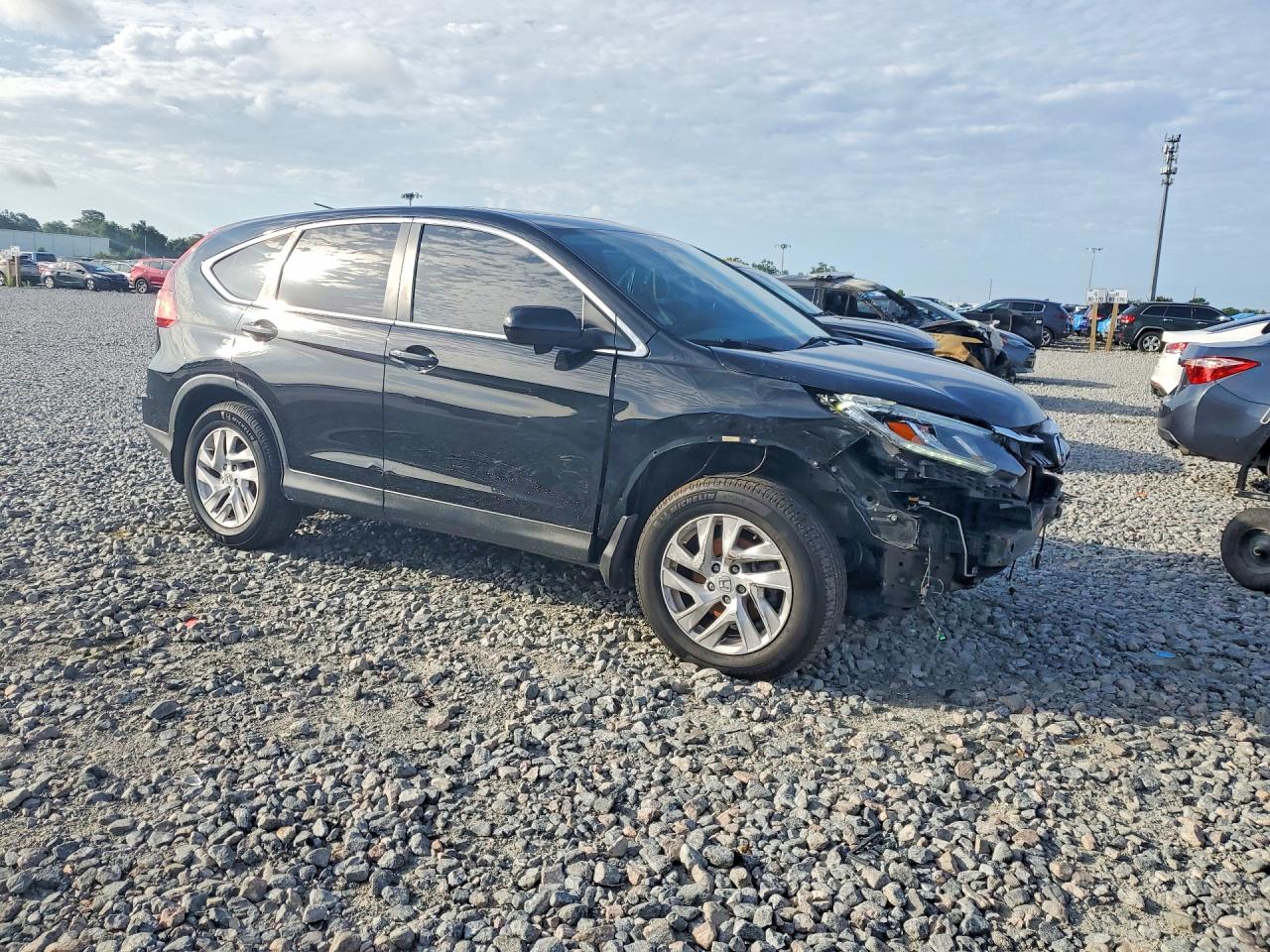 2015 Honda Cr-v Ex Черный vin: 2HKRM4H54FH687630