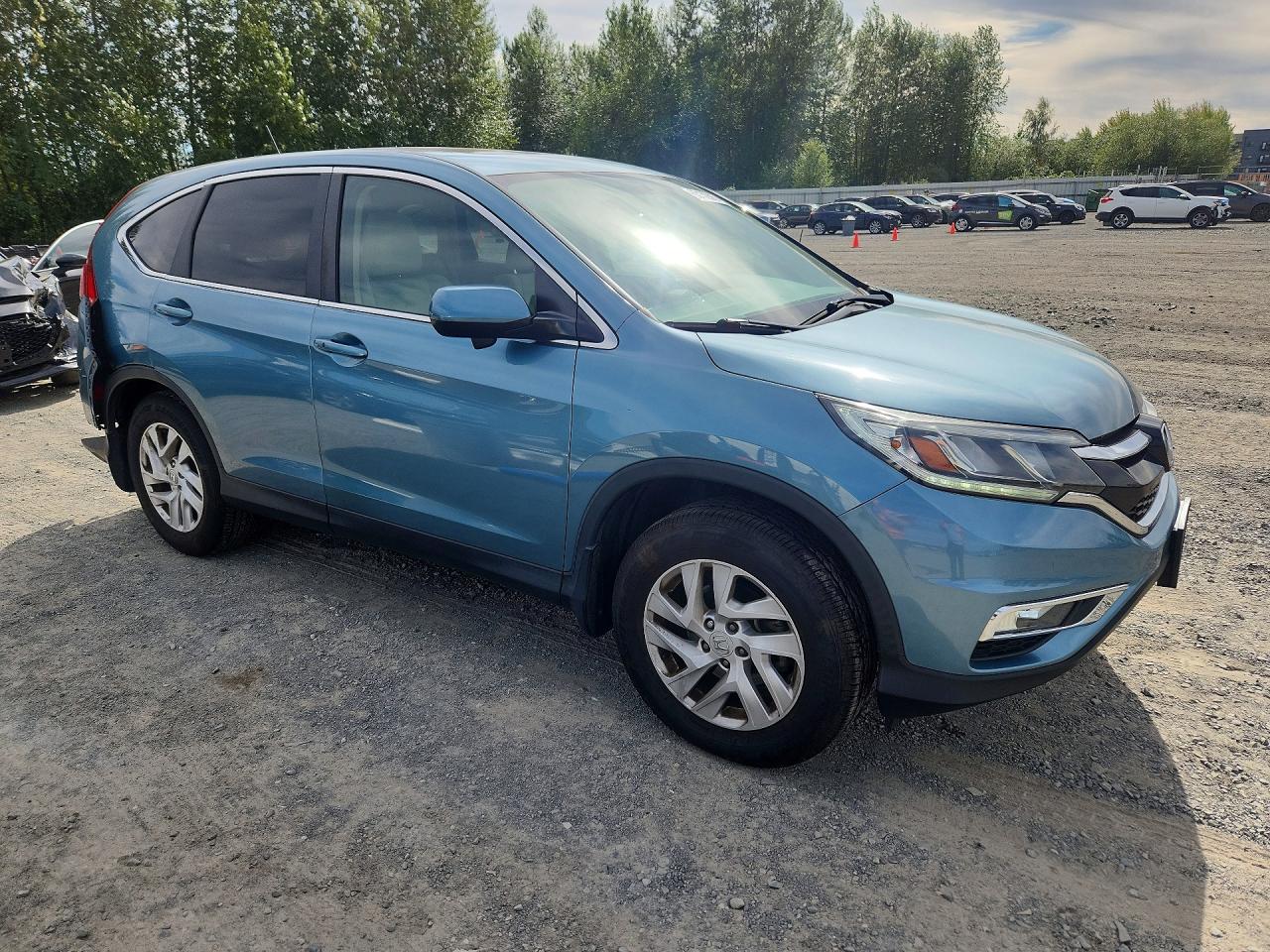 2015 Honda Cr-v Ex Blue vin: 2HKRM4H54FH689121