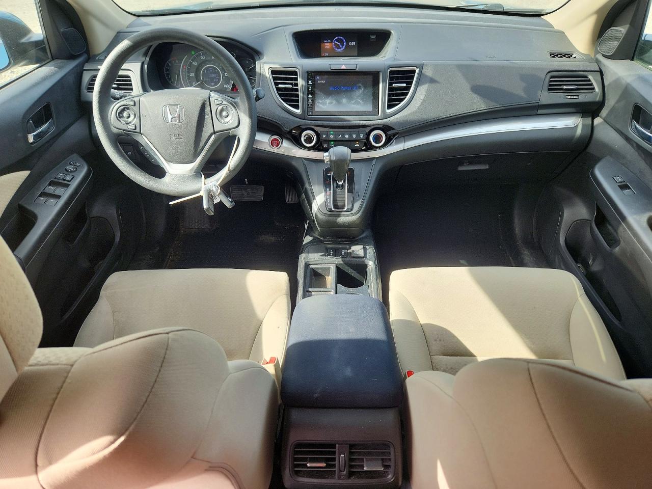 2015 Honda Cr-v Ex Blue vin: 2HKRM4H54FH689121