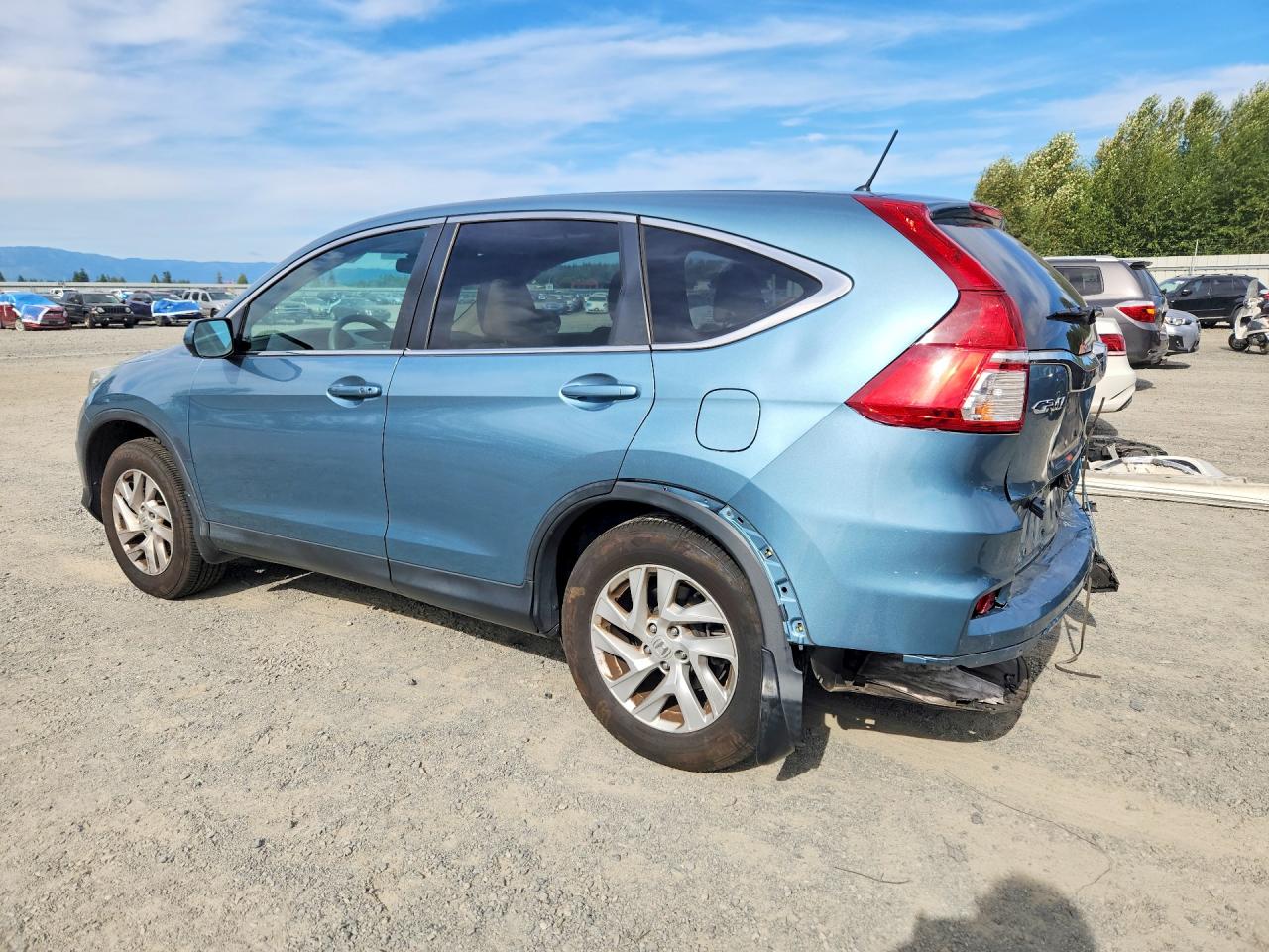 2015 Honda Cr-v Ex Blue vin: 2HKRM4H54FH689121