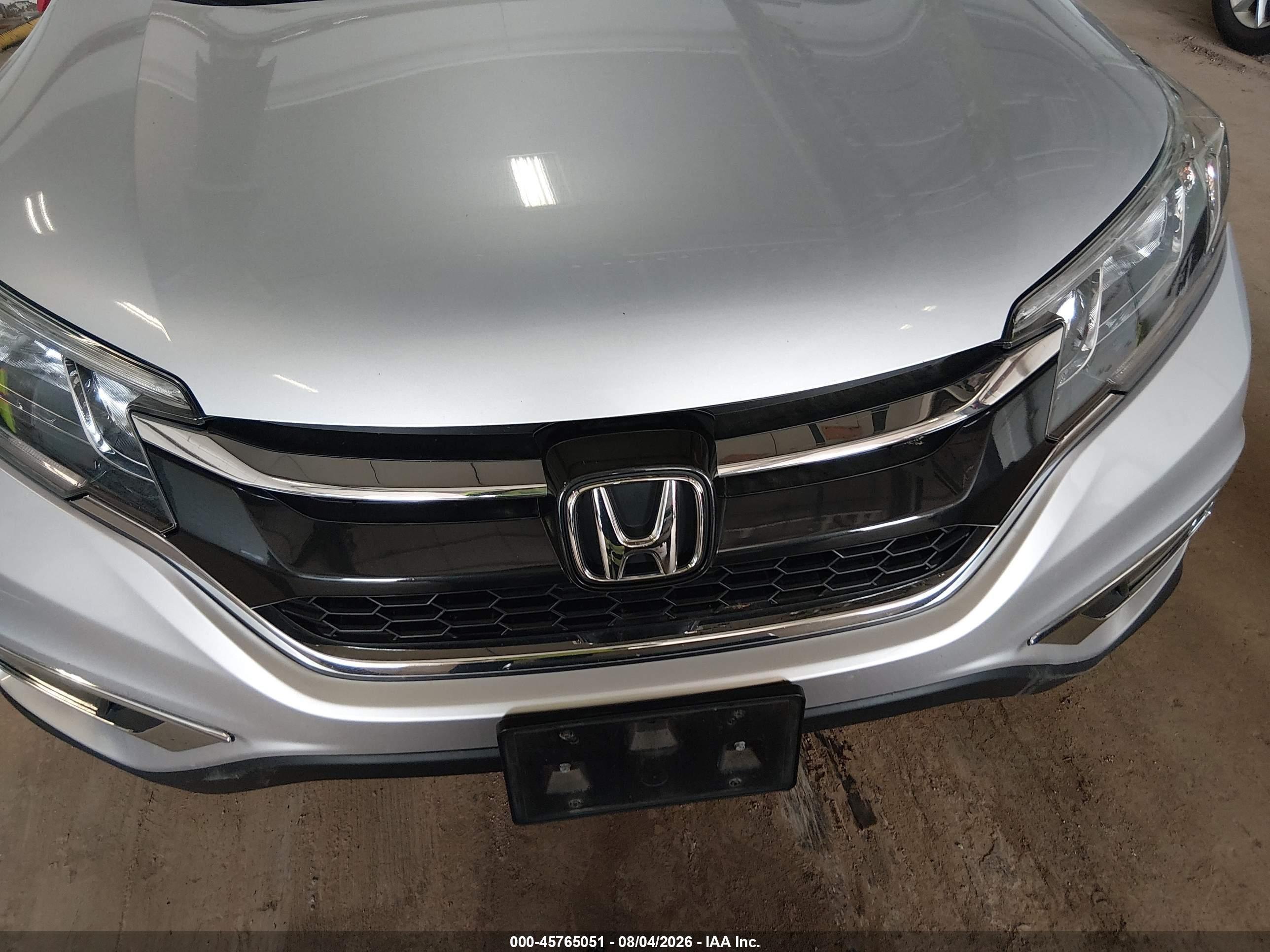 2015 Honda Cr-v Ex Silver vin: 2HKRM4H54FH703566