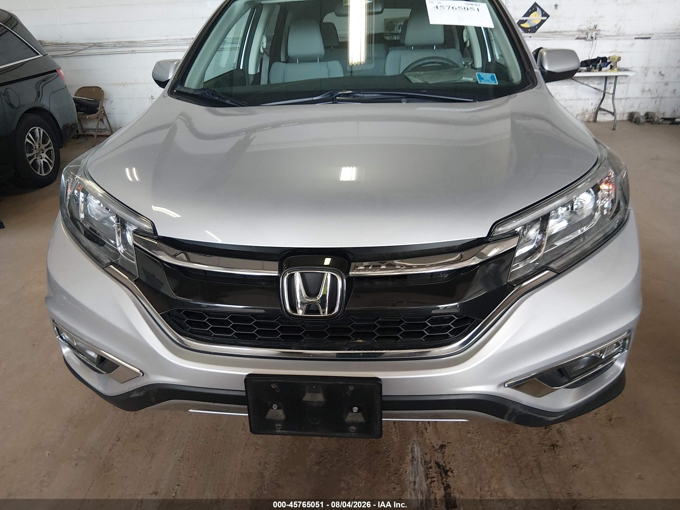 2015 Honda Cr-v Ex Silver vin: 2HKRM4H54FH703566