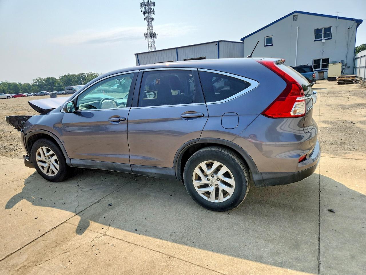 2015 Honda Cr-v Ex Gray vin: 2HKRM4H54FH706001