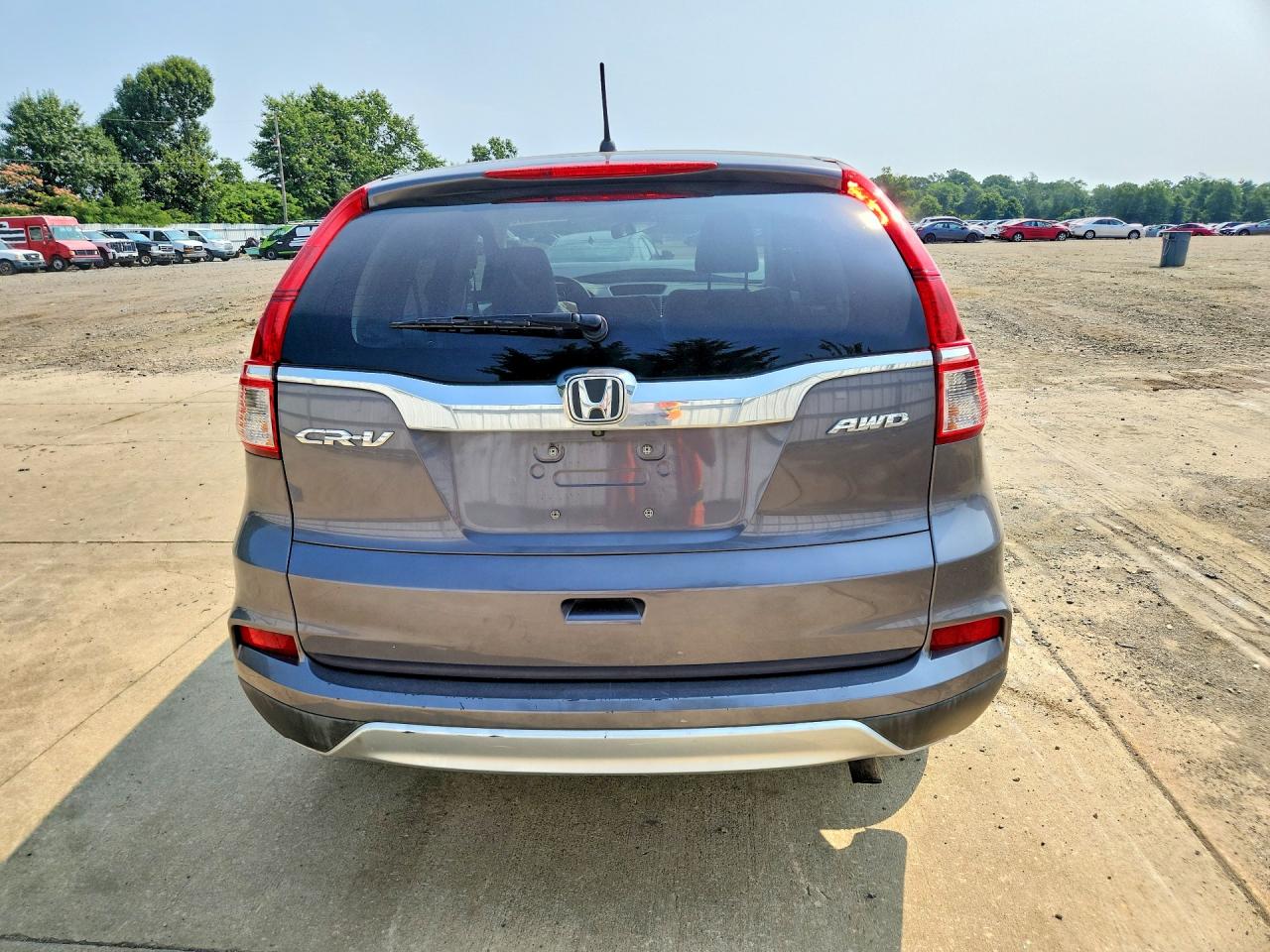 2015 Honda Cr-v Ex Gray vin: 2HKRM4H54FH706001