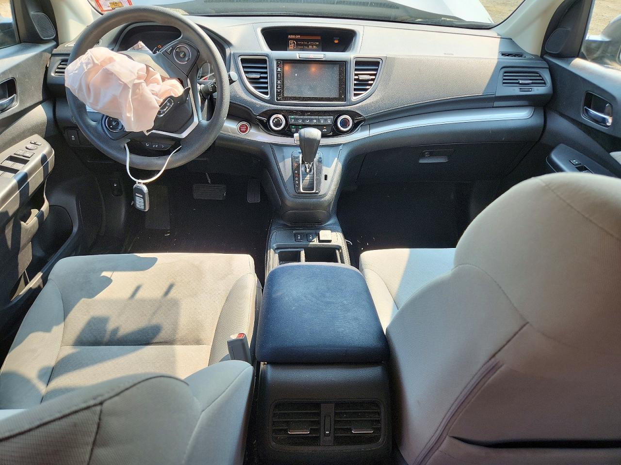 2015 Honda Cr-v Ex Gray vin: 2HKRM4H54FH706001