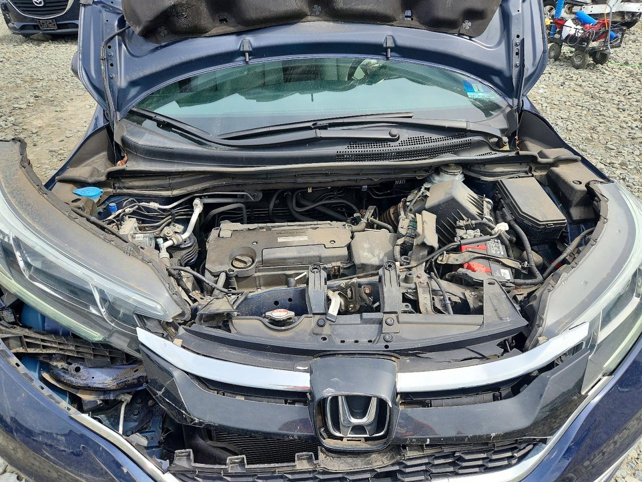2016 Honda Cr-v Ex Синий vin: 2HKRM4H54GH602514