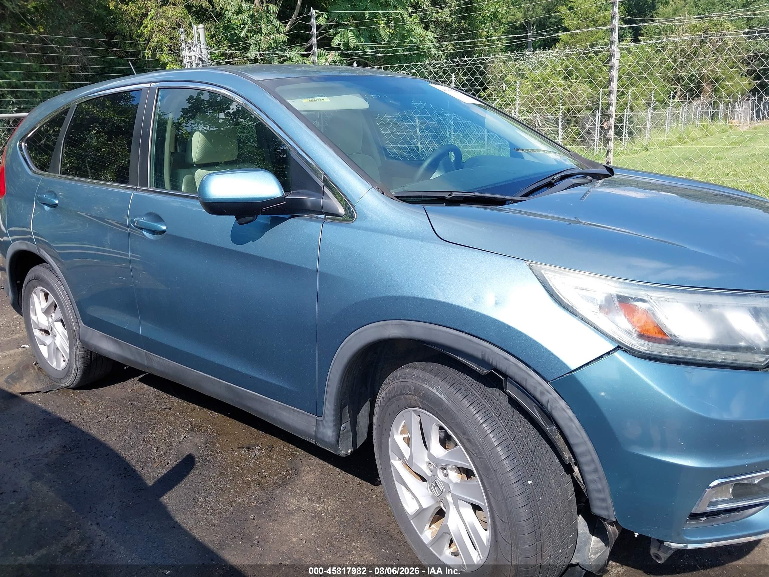 2016 Honda Cr-v Ex Синий vin: 2HKRM4H54GH633083